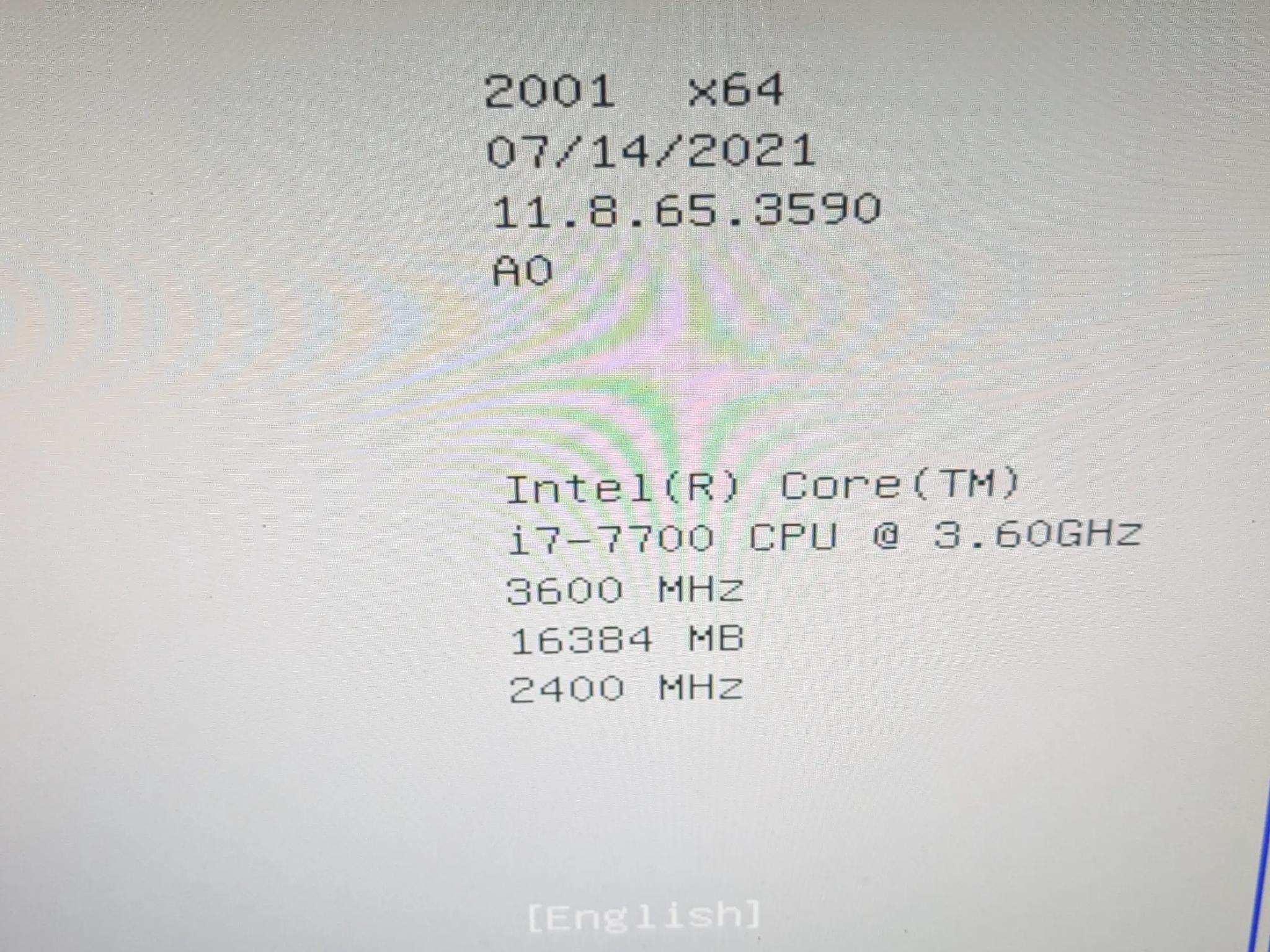 Asus B250M-C / Intel Core i7 7700 / CPU cooler