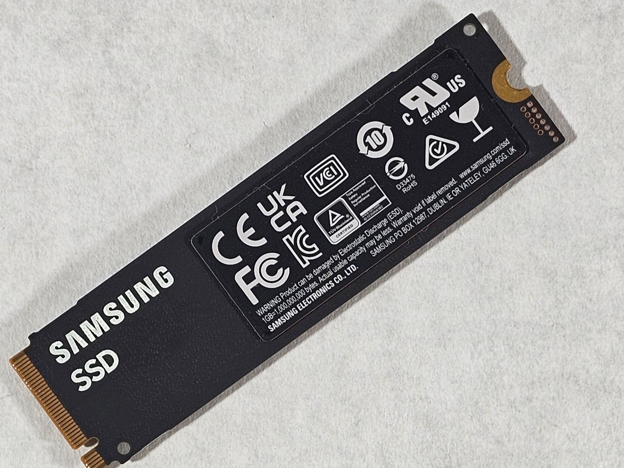 1TB NVMe M.2-370 SSD - Samsung 970 EVO Plus