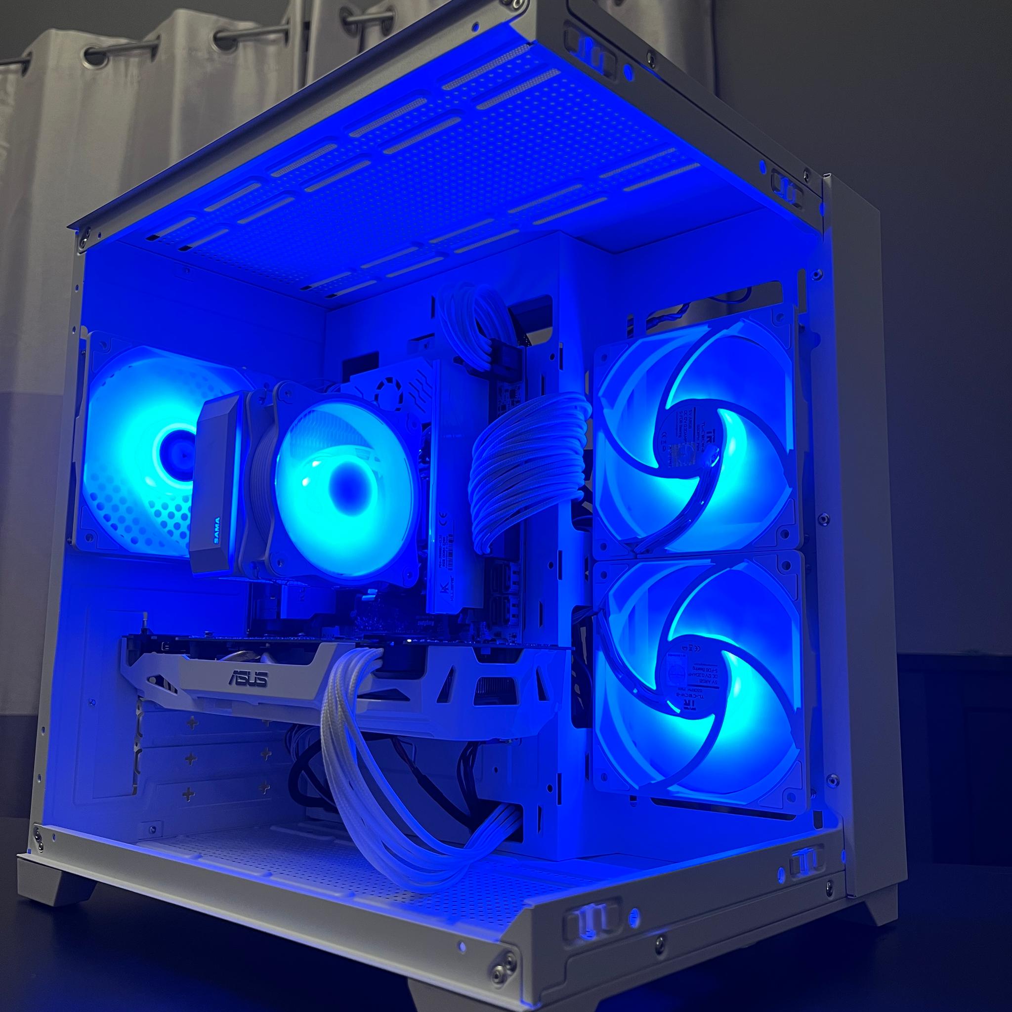 ALL WHITE GAMING PC | GTX 1070 | I7 5930K EQUIVALENT | 16GB DDR4 | 500GB NVME