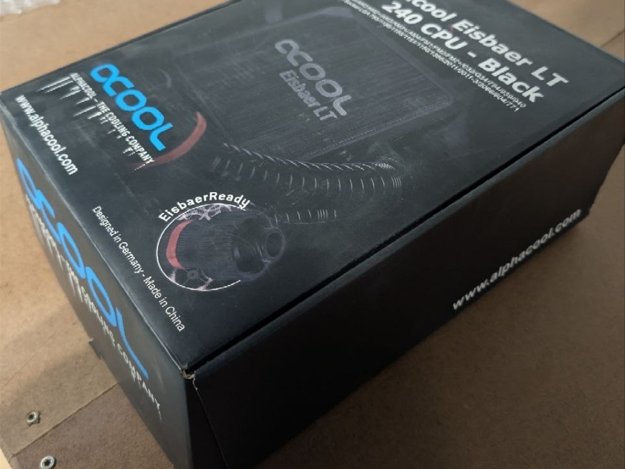 Alphacool Eisbaer LT240 AIO CPU Cooler - Black (11445)
