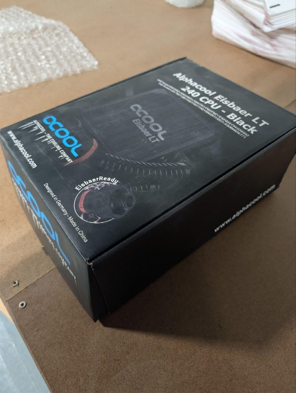 Alphacool Eisbaer LT240 AIO CPU Cooler - Black (11445)