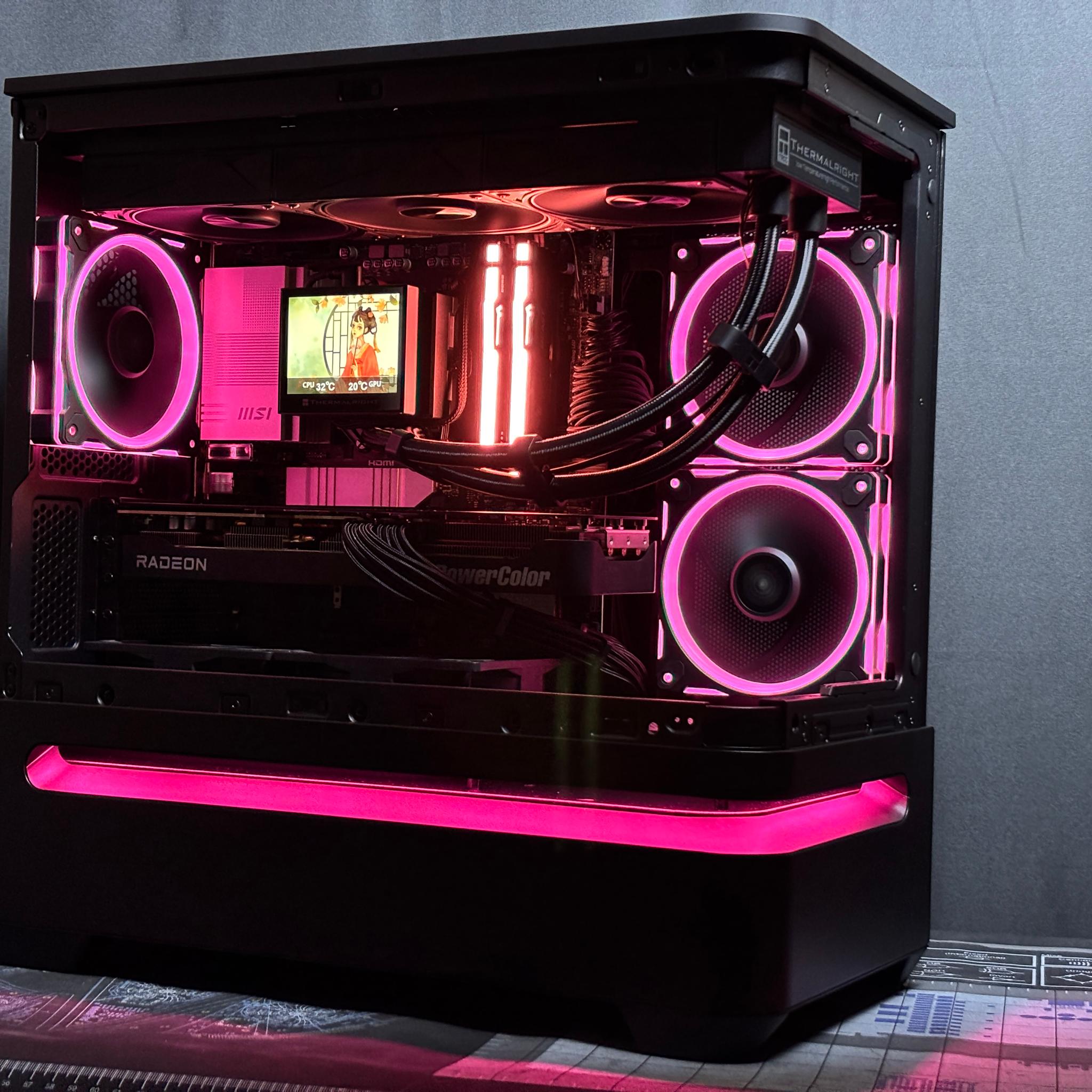 🌌STELLAR 4K PC🌌 9070XT 16GB| R7 7800X3D | 32GB DDR5 | 2TB SSD