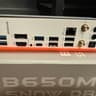 JGINYUE B650M Snow Dream motherboard + WiFi/Bluetooth installed