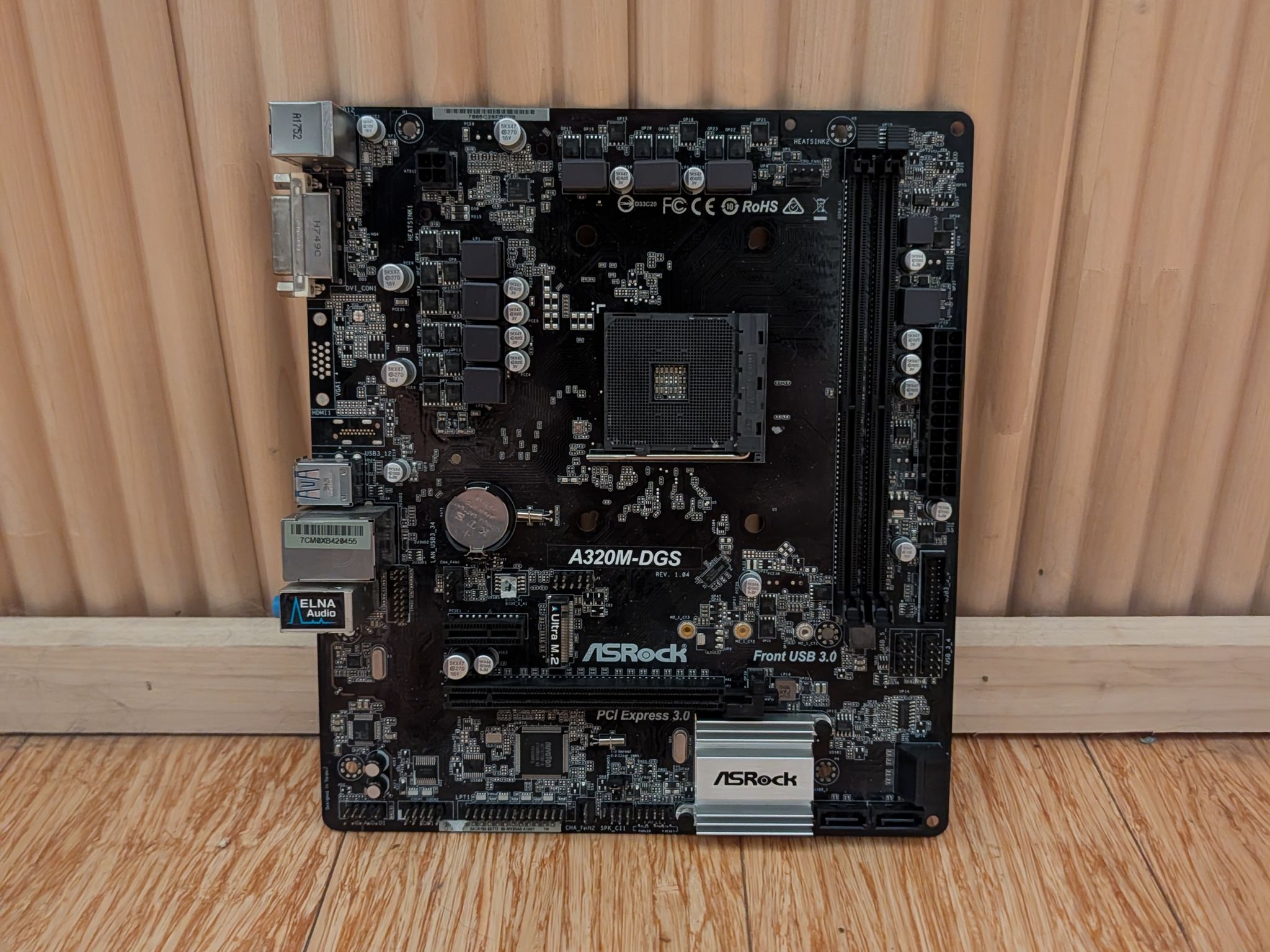 Mostly functional ASRock A320M-DGS