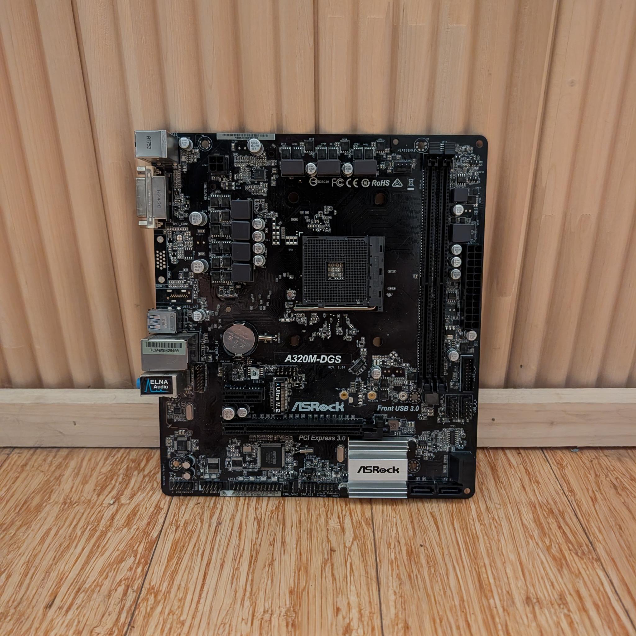 Mostly functional ASRock A320M-DGS