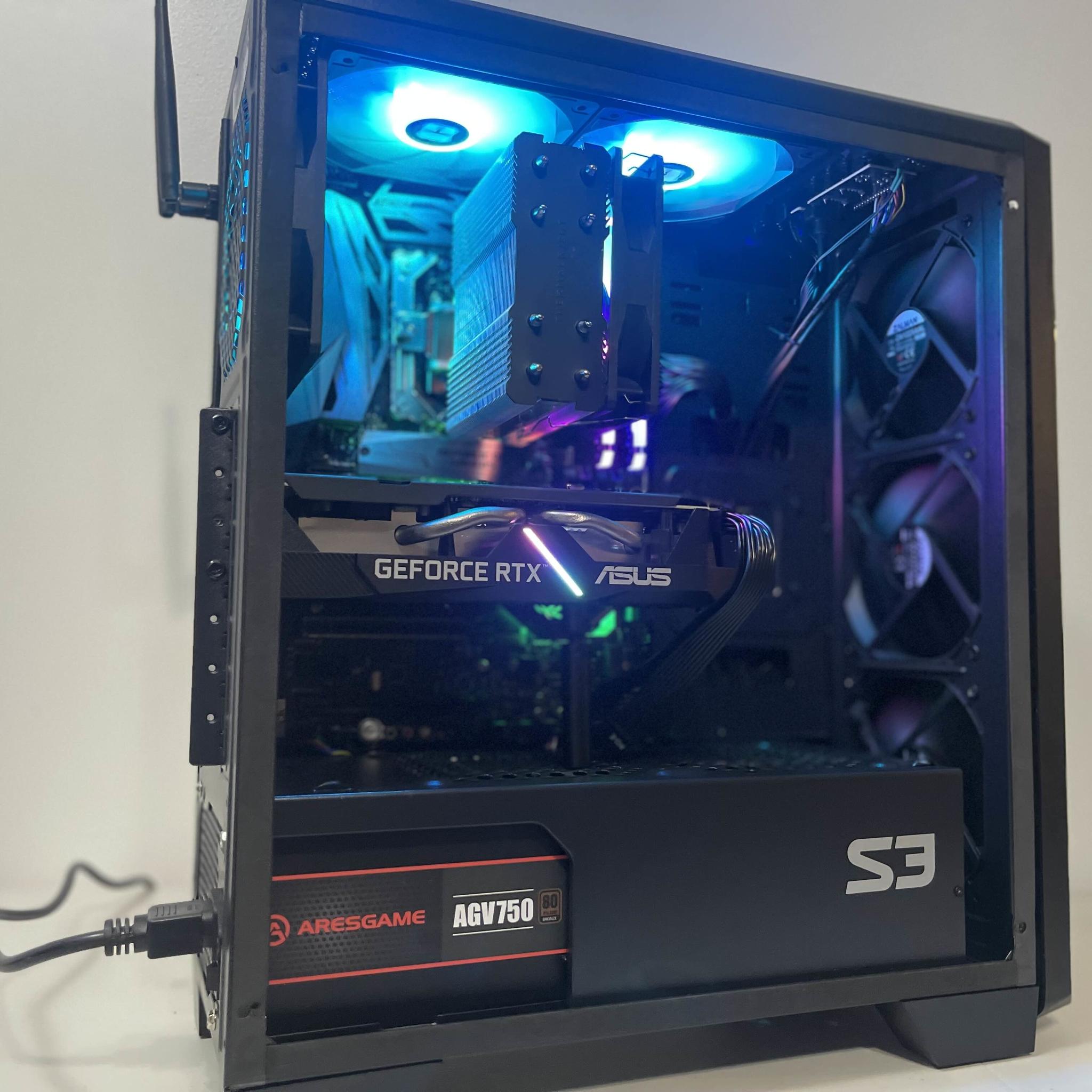 BUDGET STARTER GAMING PC RTX 2060 i7 8086k 16GB RAM 1TB SSD