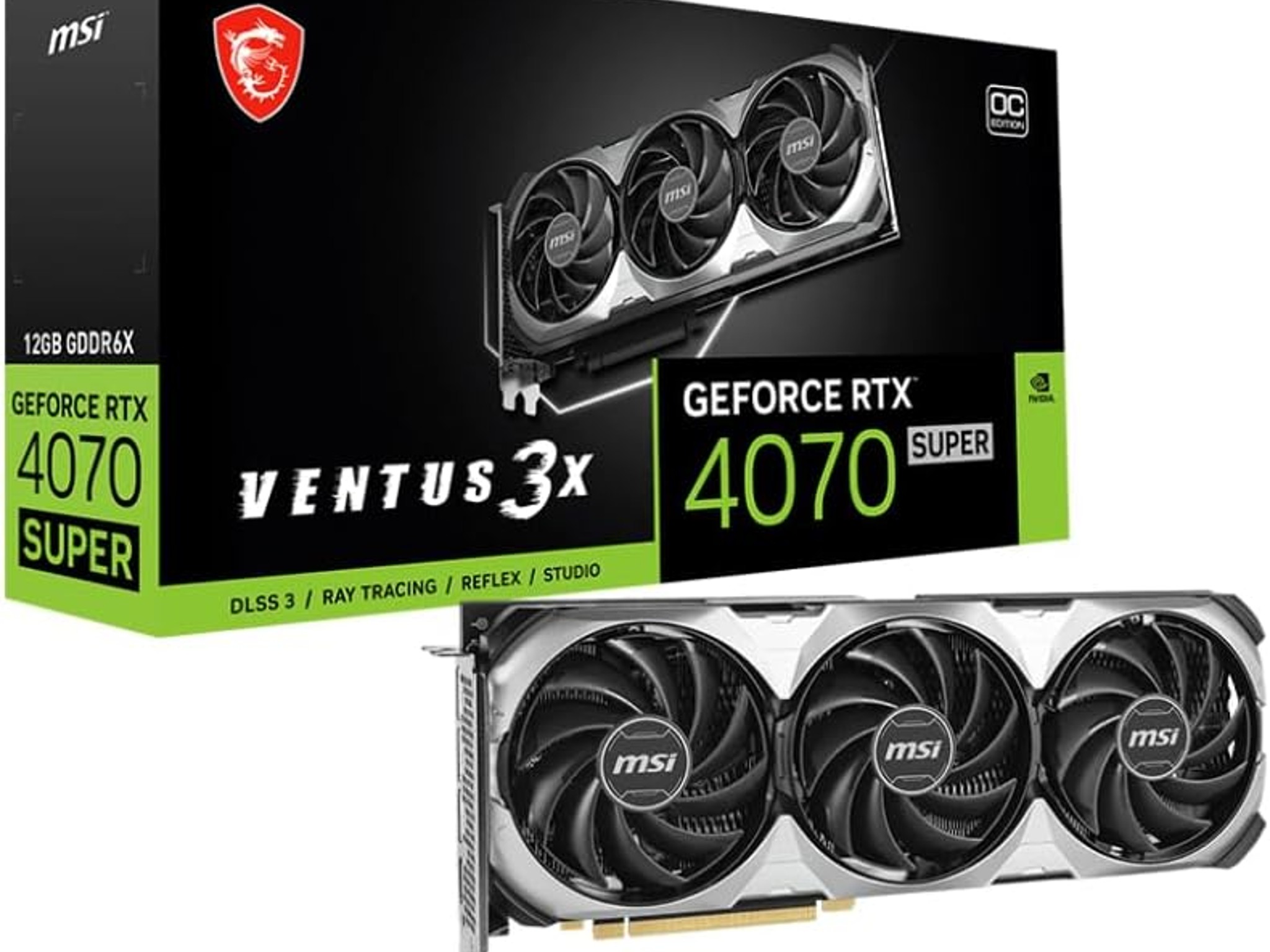 🚨 RTX 4070 Super 🚨 (GPU only) 12gb VRAM - MSI Ventus 3x