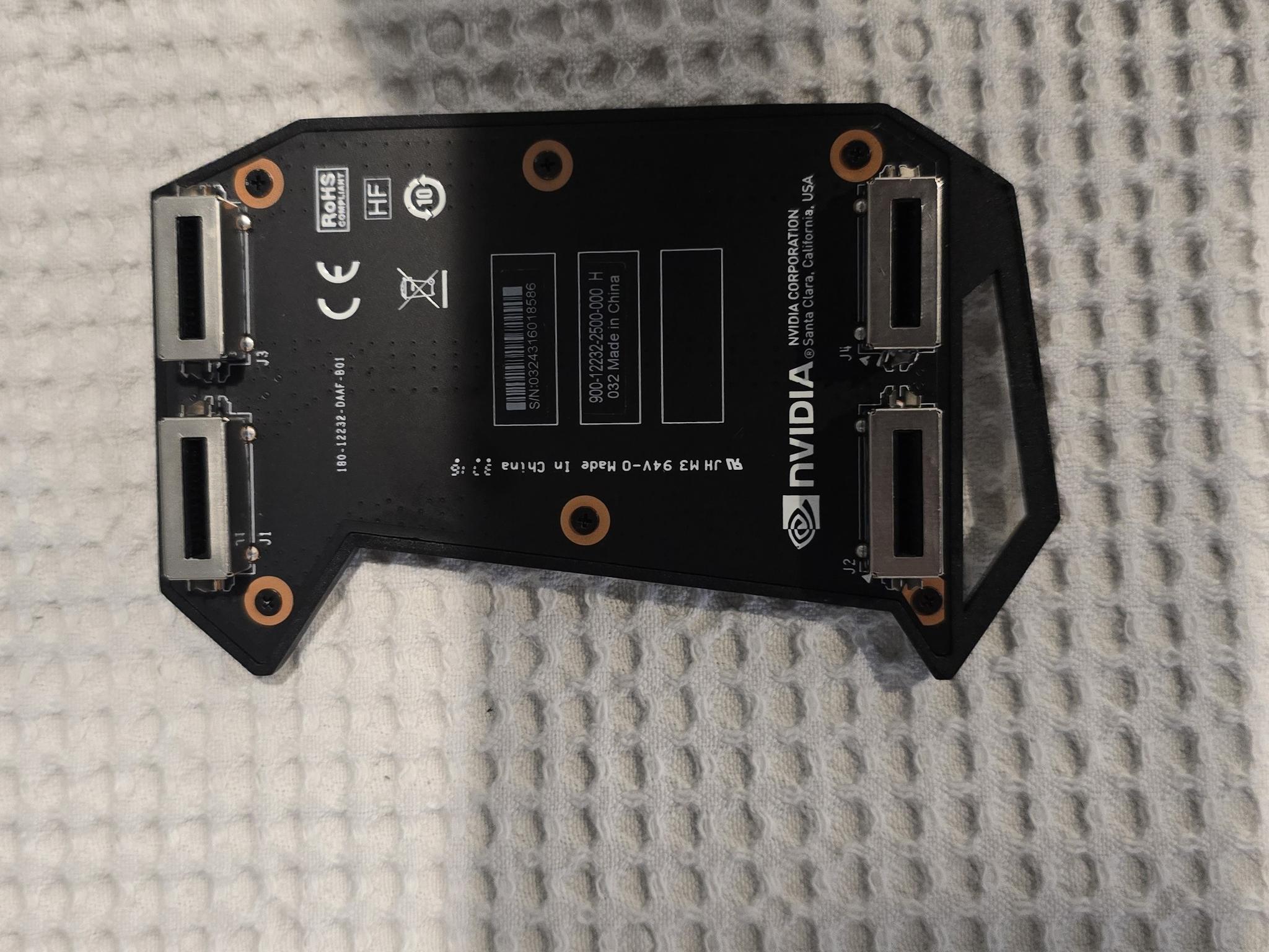 nVidia GTX SLI Bridge