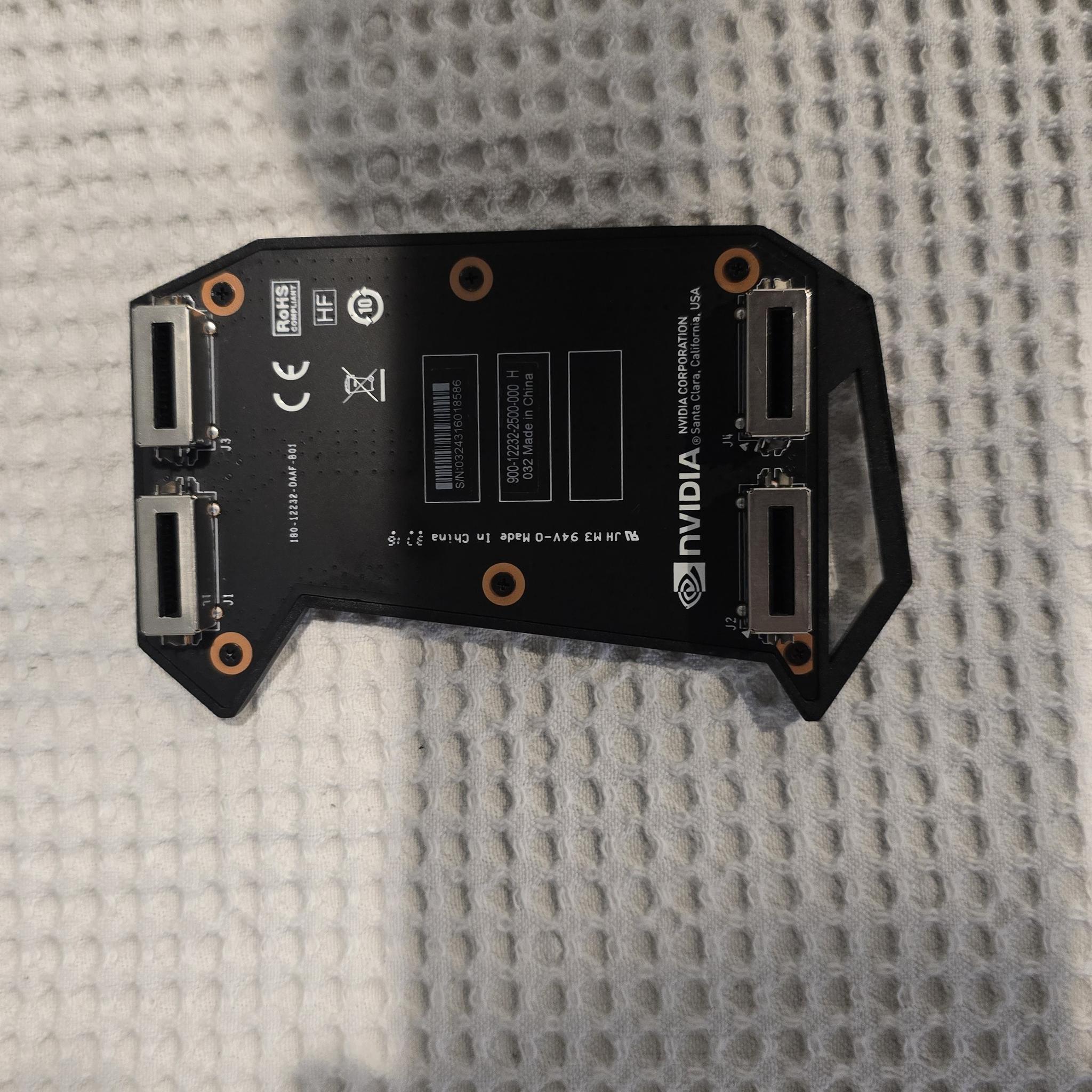 nVidia GTX SLI Bridge