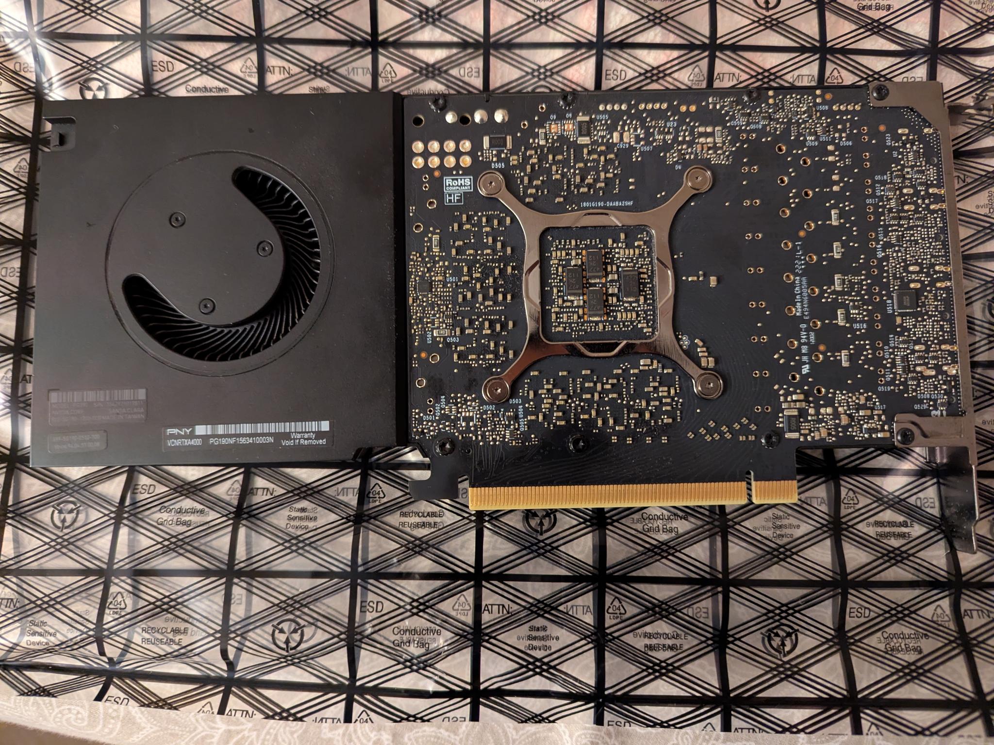 PNY RTX A4000 - Used Very Good Condition