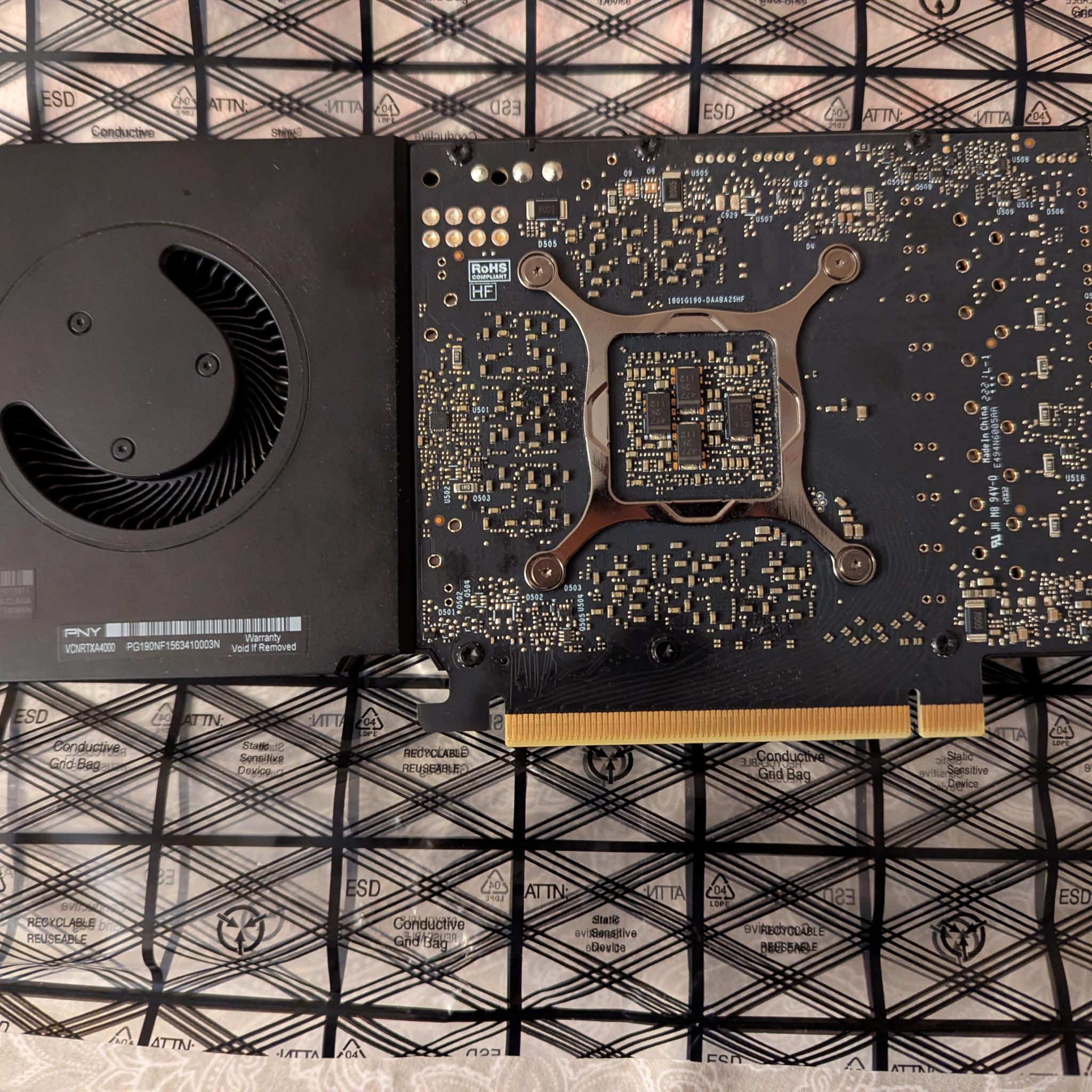 PNY RTX A4000 - Used Very Good Condition