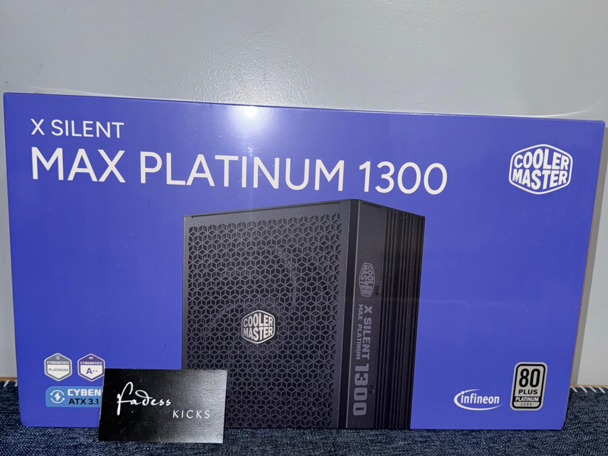 1300W ATX COOLER MASTER X SILENT MAX PLATINUM l