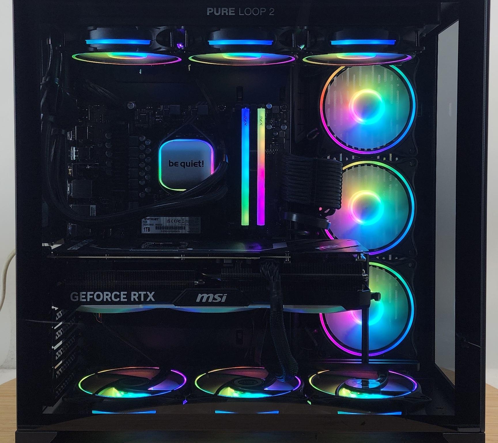 Gaming PC Ryzen 9 7950X3D 32GB RAM 1TB SSD RTX 4080 16GB Windows 11 Computer