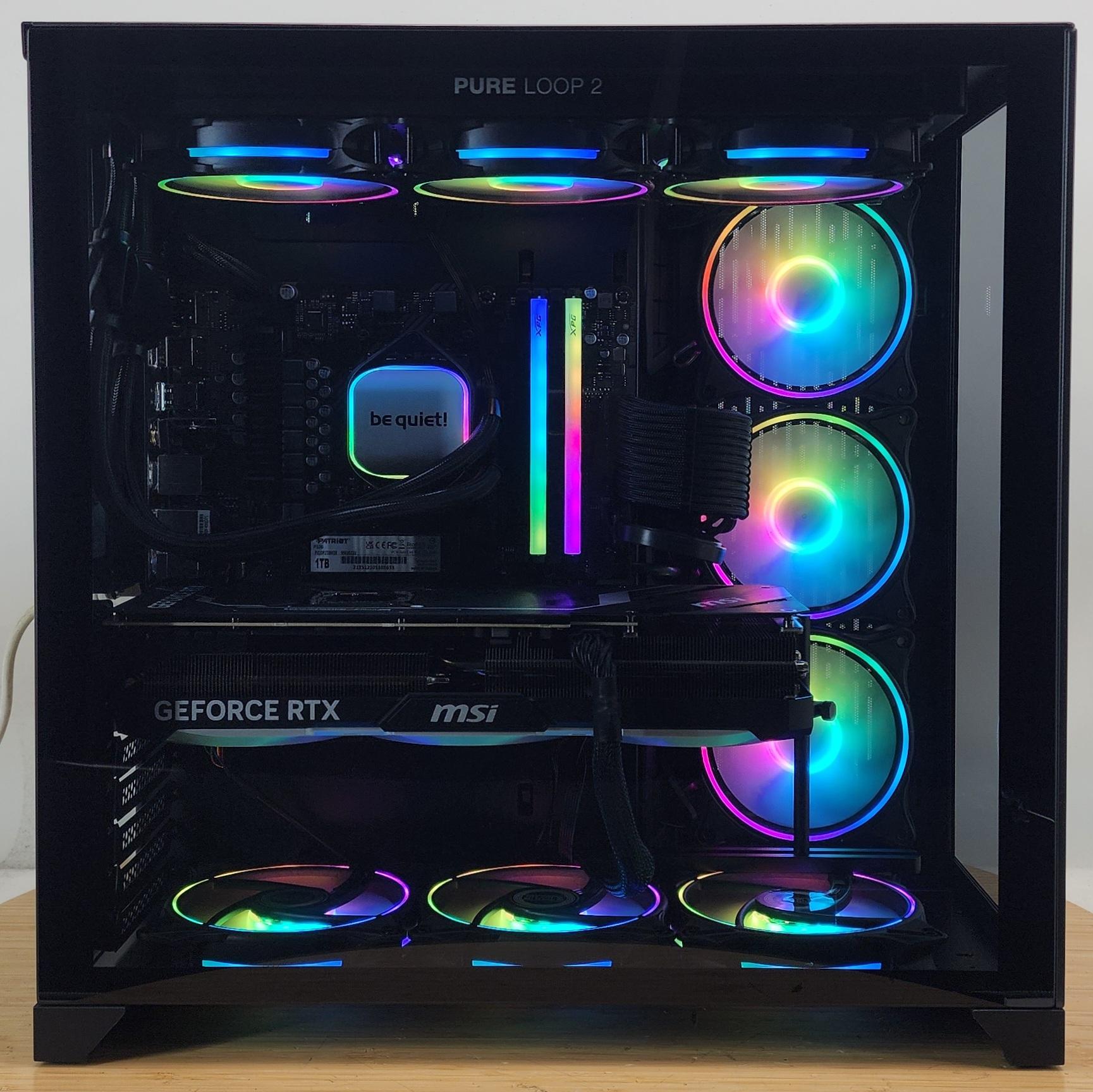 Gaming PC Ryzen 9 7950X3D 32GB RAM 1TB SSD RTX 4080 16GB Windows 11 Computer