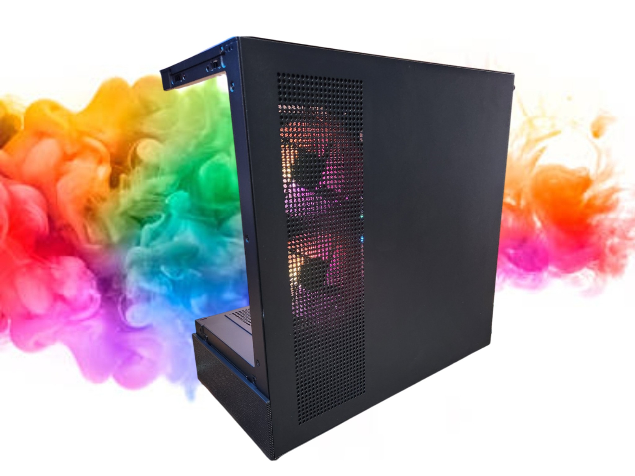 SALE: ARC a770 16GB + Ryzen 5 3600x + 32GBs DDR4 RAM + 1TB SSD + 5 RGB Fans ( Black RGB Gaming PC )