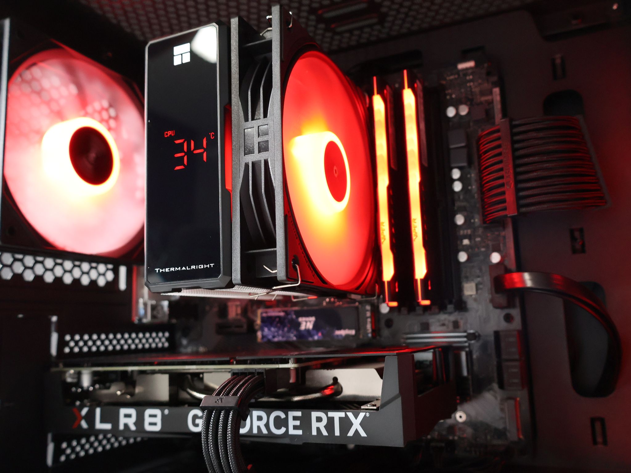 ⚫️BLACKOUT⚫️ Gaming PC | AMD Ryzen 5 3600 | 32GB | RTX 4060 | 1TB SSD | Win11 Home | Wi-Fi