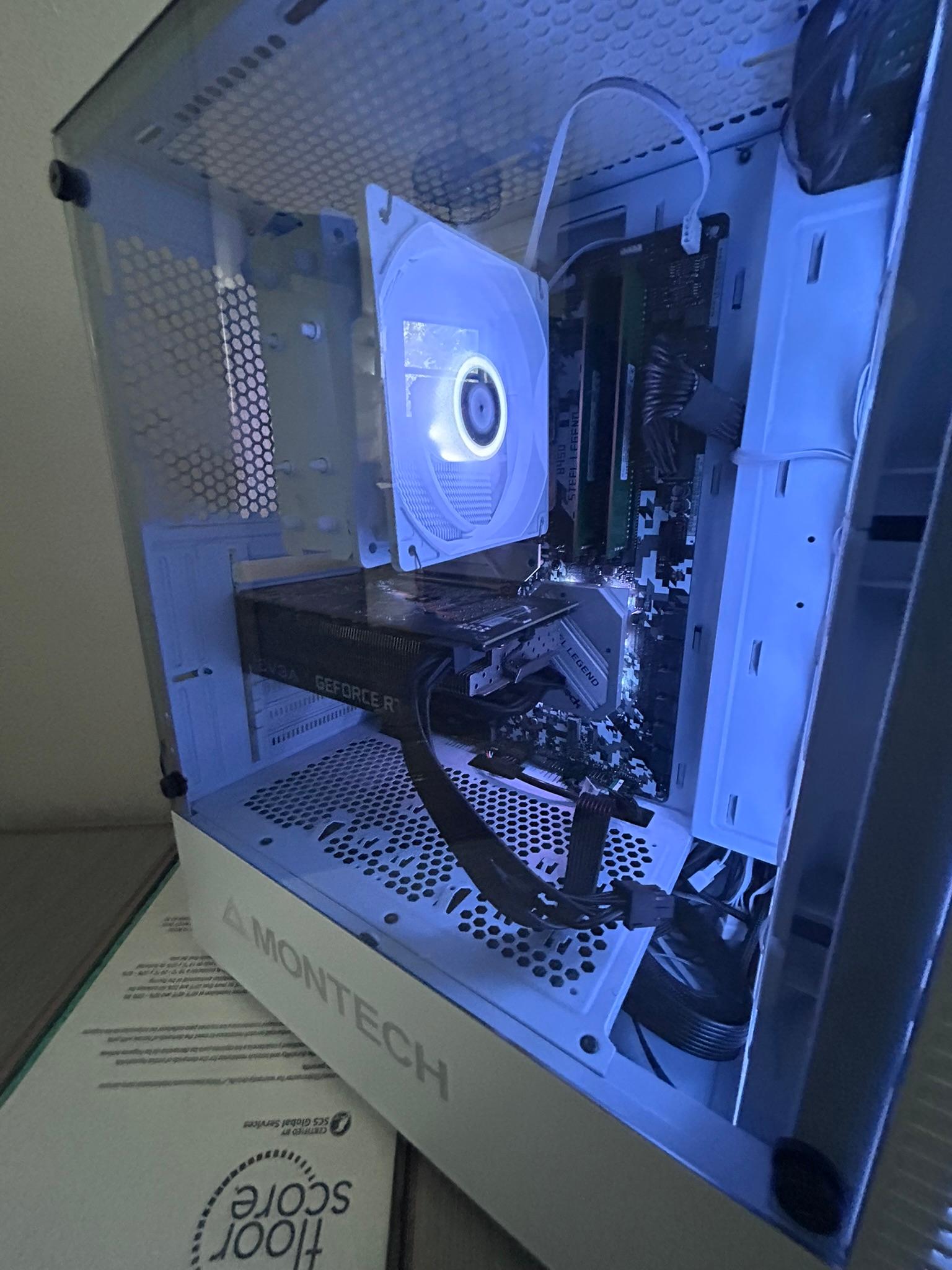 ❄️Snow|| Mid Tier Gaming PC⚔️ RTX 2060 6GB ⚔ Ryzen 2200g⚔️16GB DDR4 ⚔️1TB