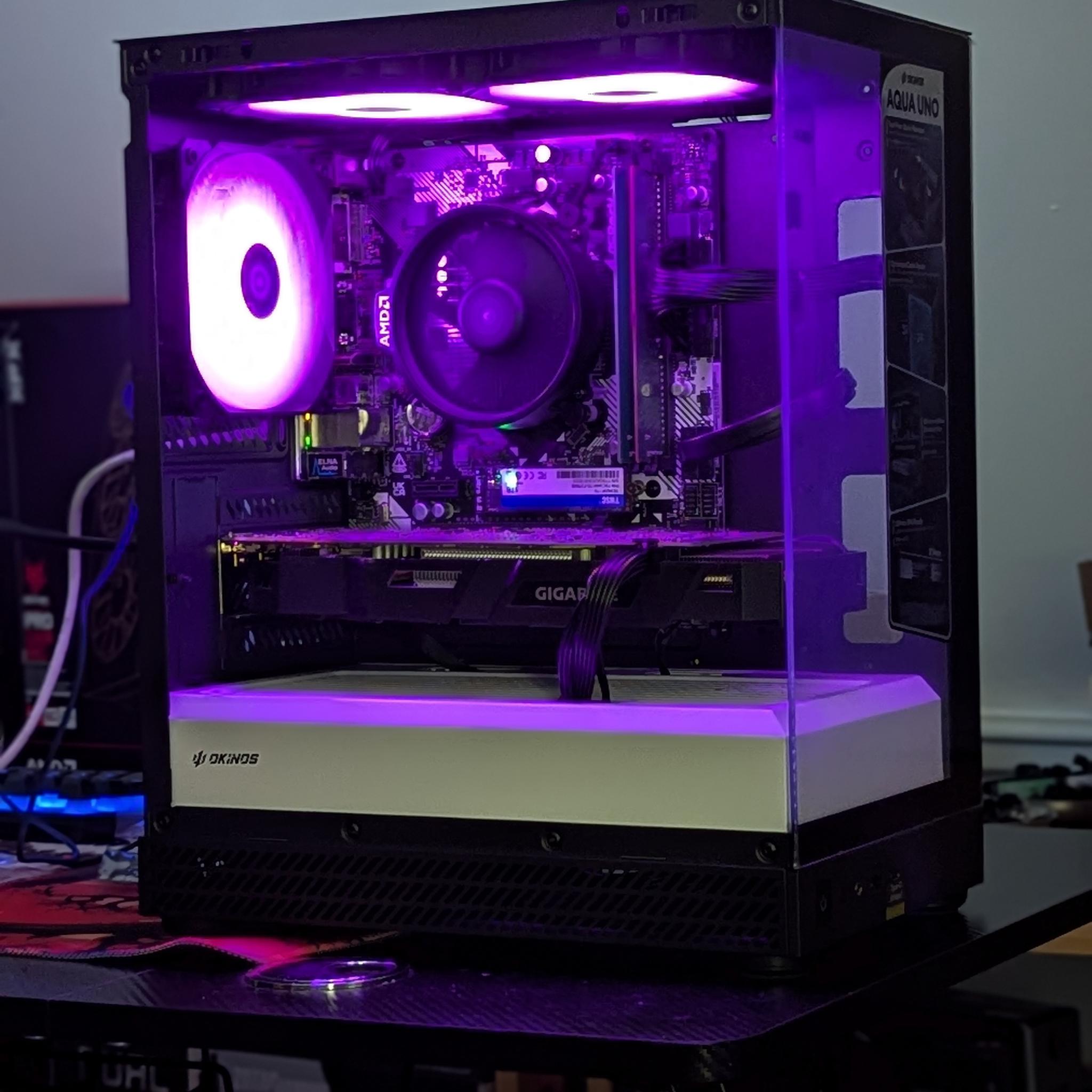 Gaming PC|AMD Ryzen 5 2600|16 GB DDR4|1 TB NVME SSD M.2|NVIDIA GEFORCE GTX 1070 8 GB|Windows 11 Home