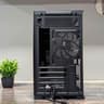 JONSBO D31 Screen and Mesh mATX Black Case + 4 Thermalright ARGB Fans