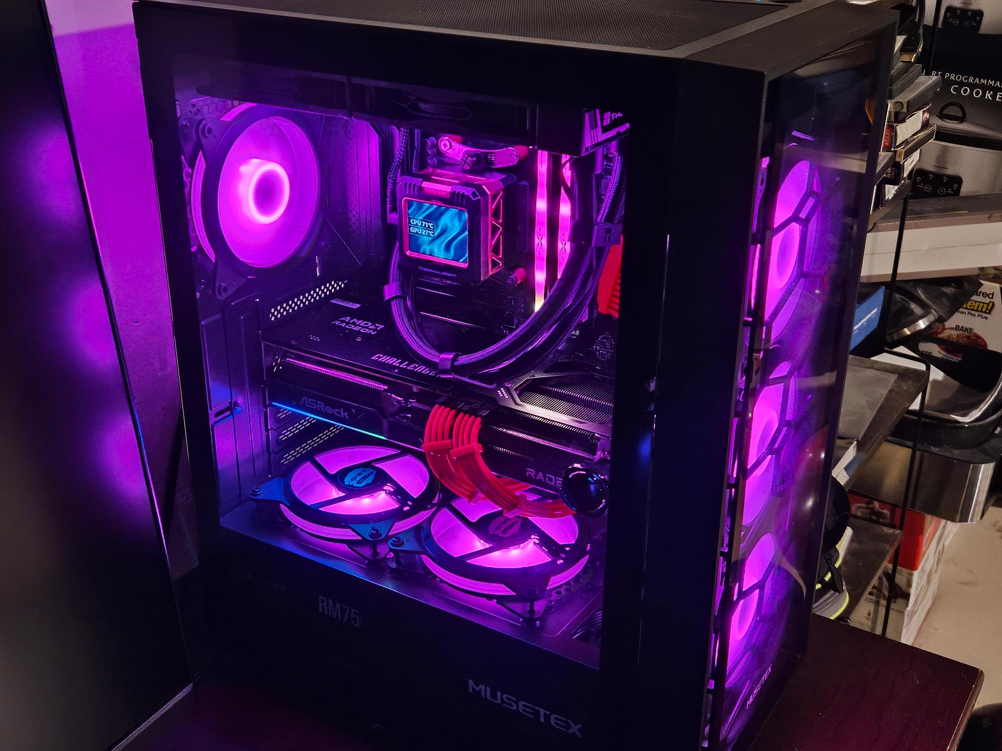 ⚡ Windows 11 Pro Custom-Built Advanced RGB Gaming PC — Ryzen 9 Power Meets RX 9070 Performance ⚡