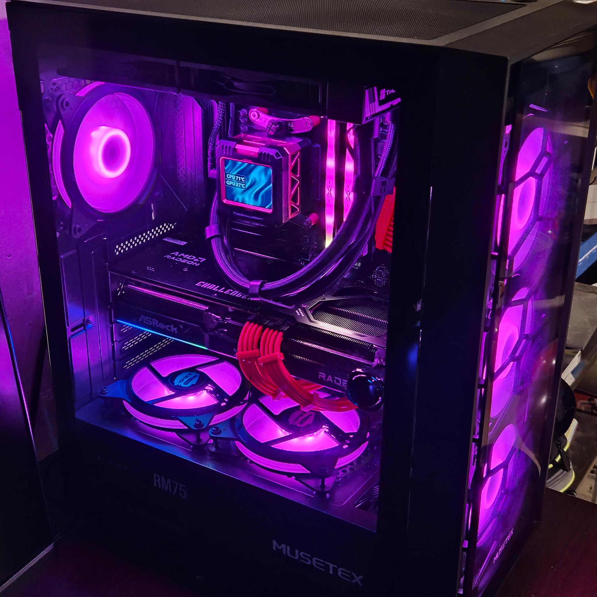 ⚡ Windows 11 Pro Custom-Built Advanced RGB Gaming PC — Ryzen 9 Power Meets RX 9070 Performance ⚡