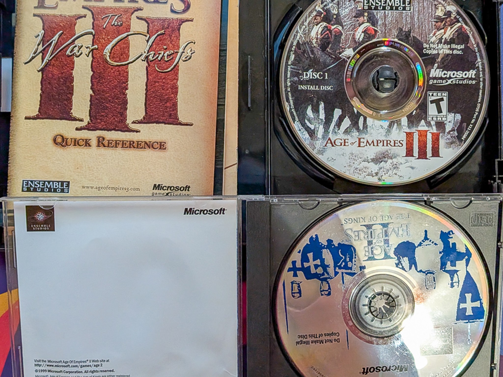Age of Empires II & III with Expansions