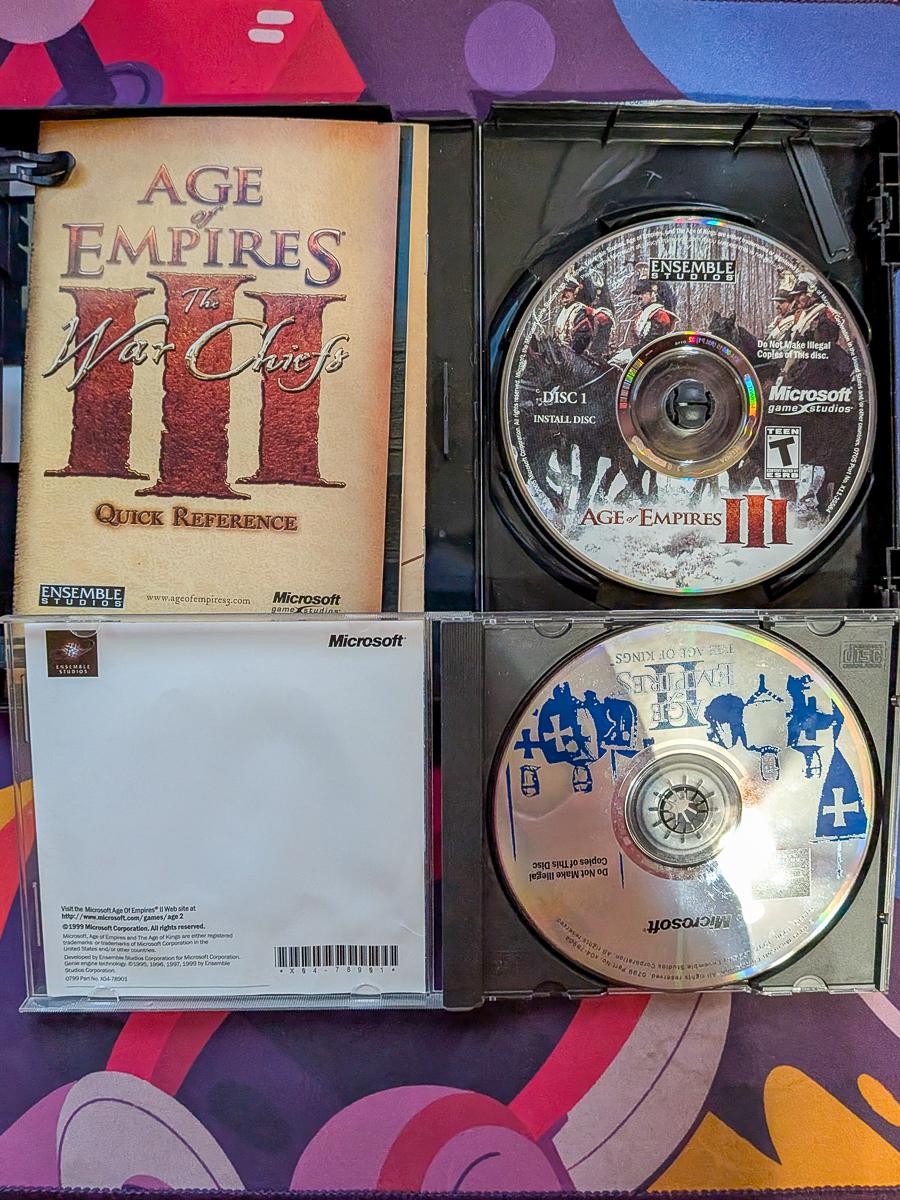 Age of Empires II & III with Expansions
