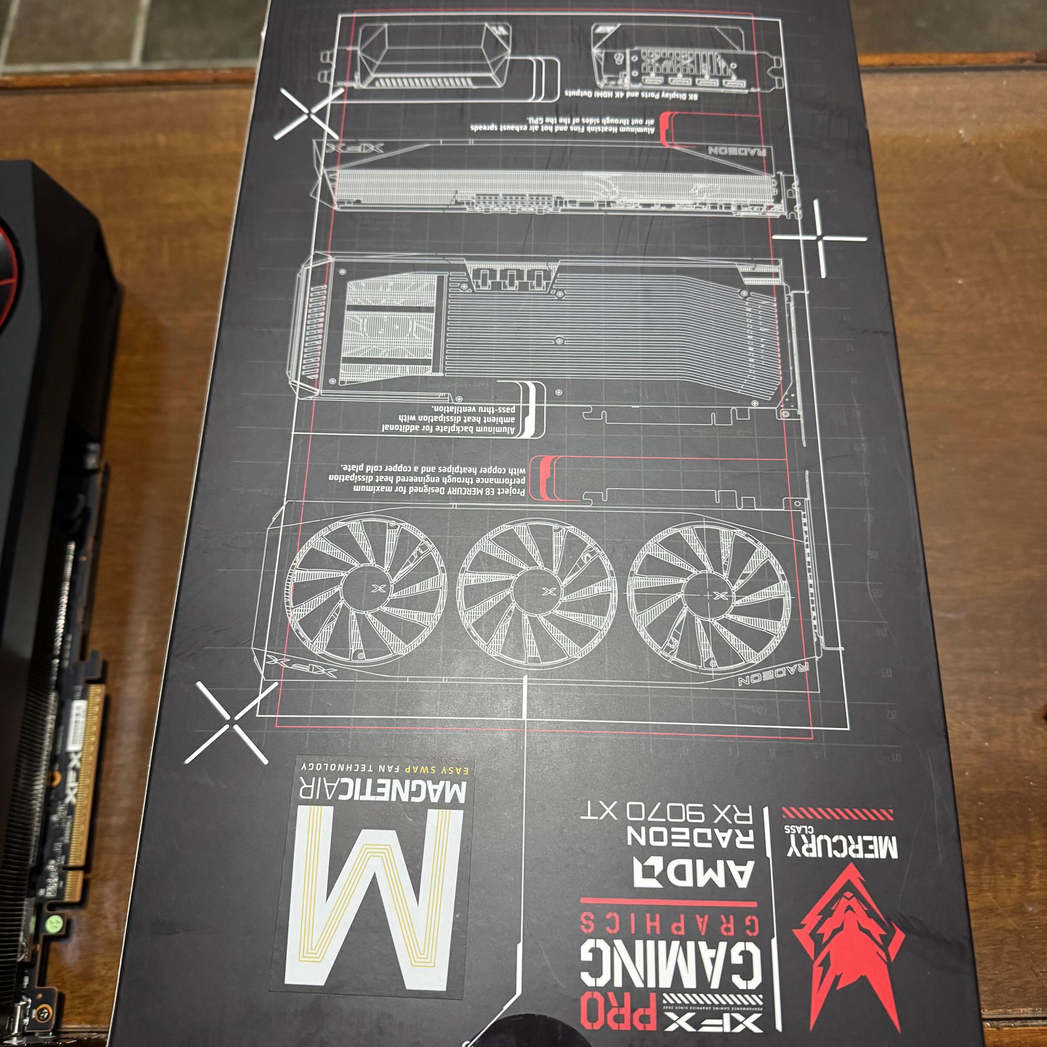 Xfx 9070xt mercury magnetic air version