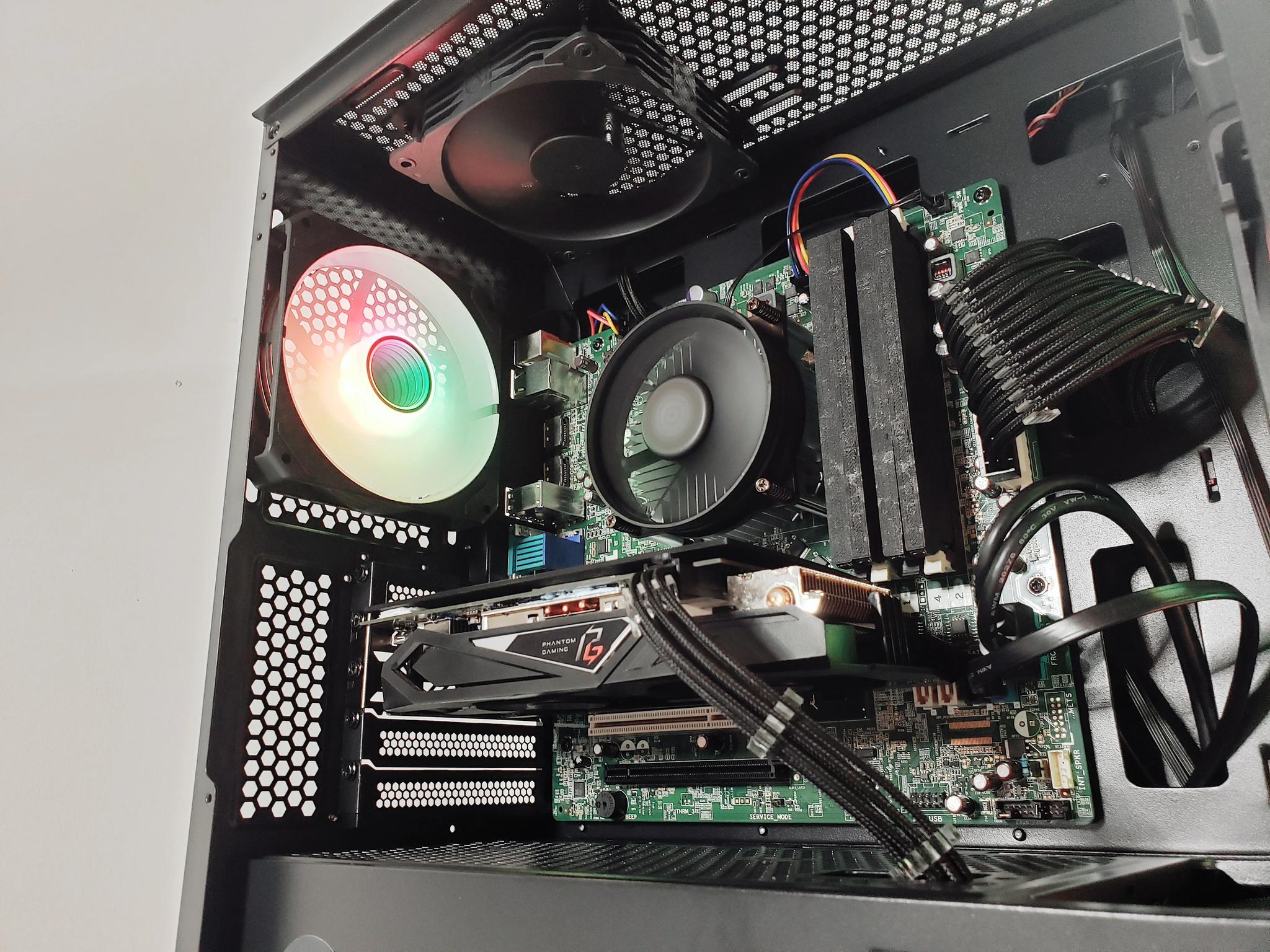 🚨 Budget Gaming PC | ⚙️RX570 | Custom RGB ✨ |