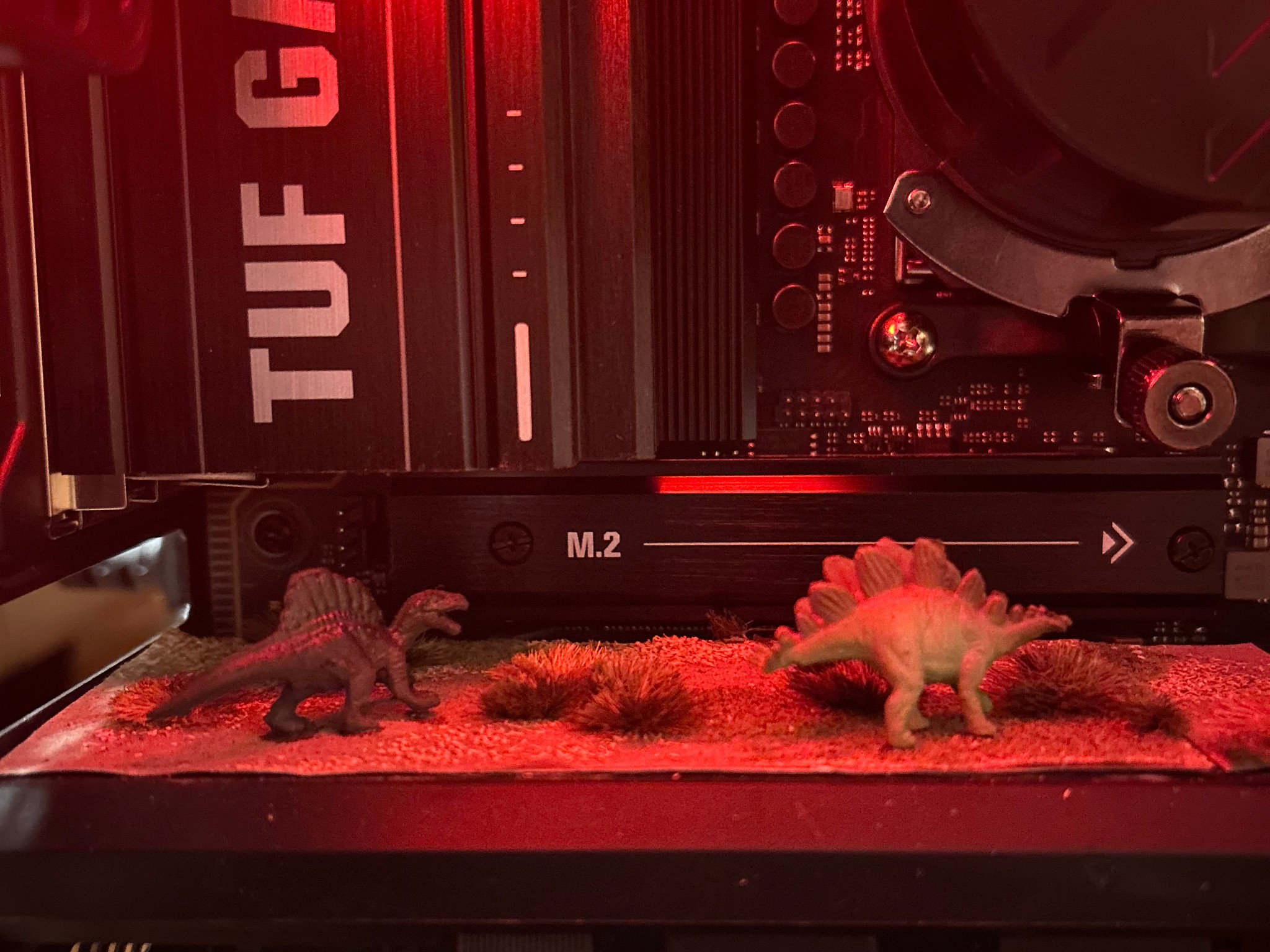 Brand New, Stealthy, and Jurassic Custom Build with interior decor and a perfect fit into your setup