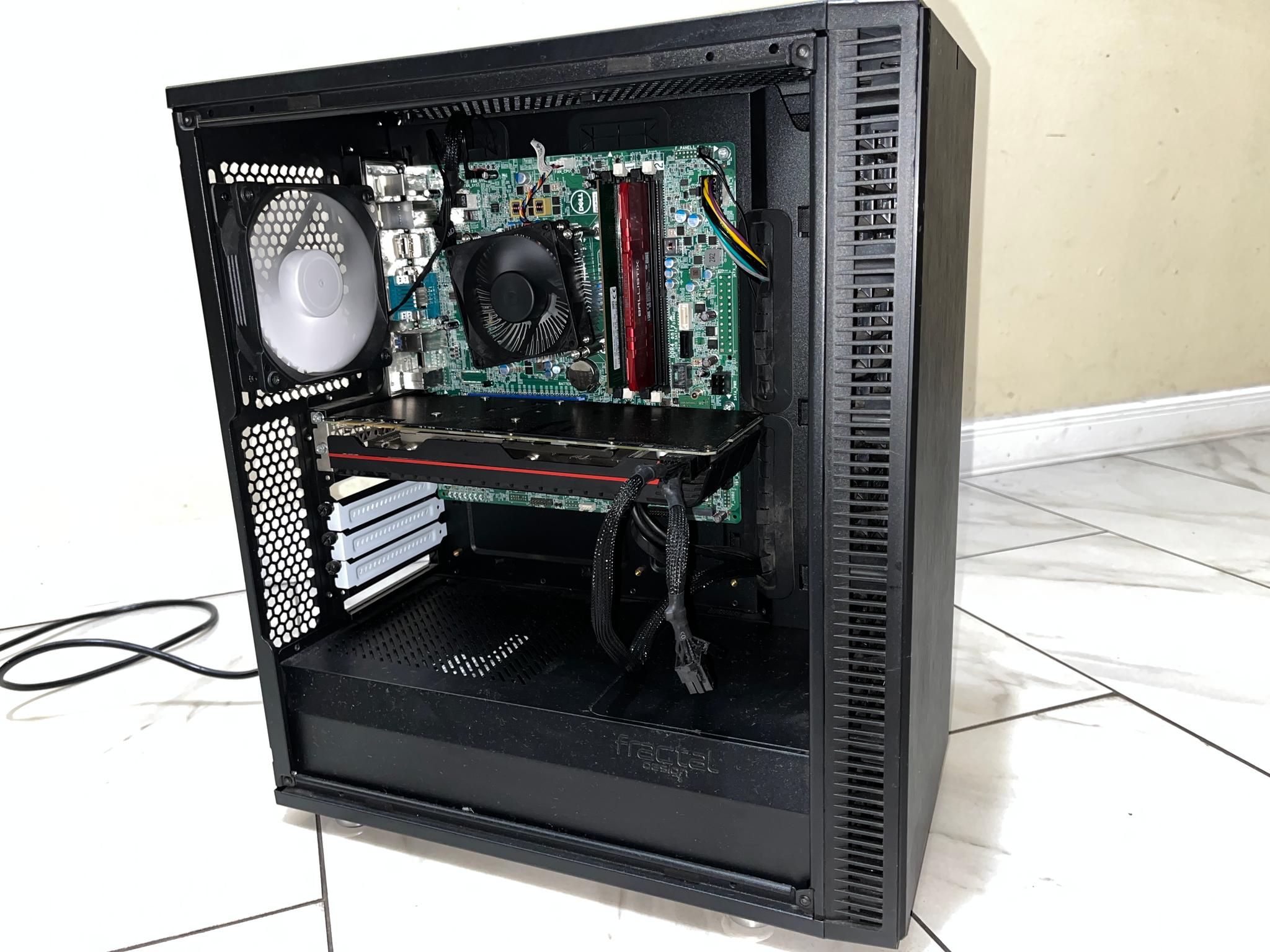 🟠🔥NVIDIA GTX 1080, Intel i7-6700, 12GB RAM, 1.1 TB Storage, High Performance Custom Gaming PC 🖥️🔵