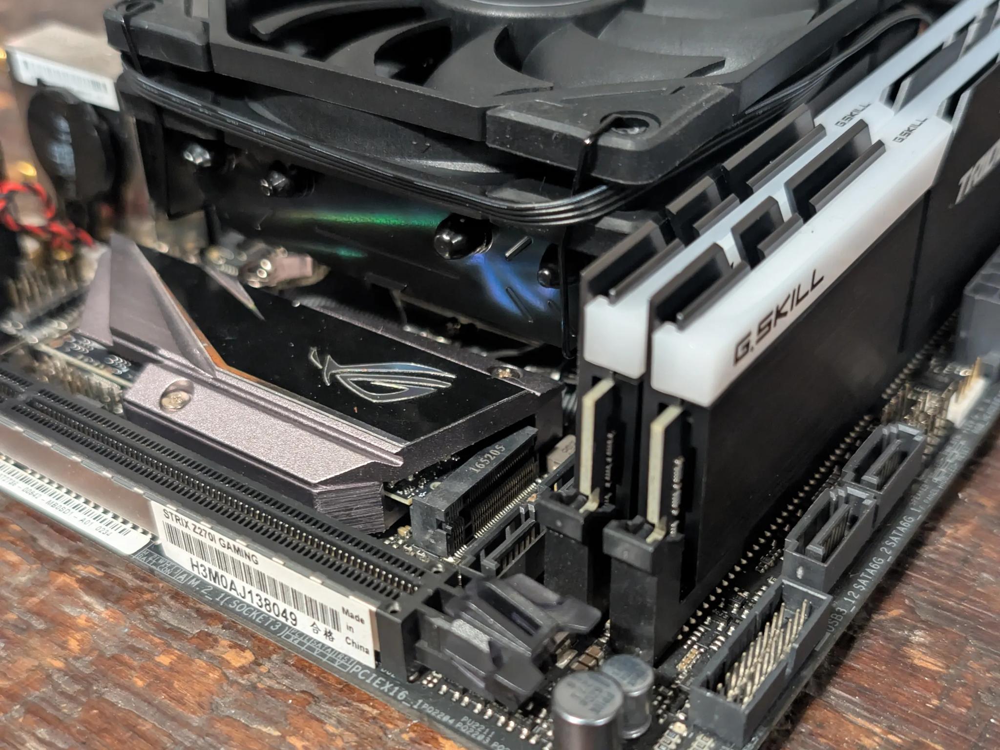 ⭐Mini-ITX Motherboard Combo⭐ Core i7-7700k 32gb RAM 500gb M.2 SSD