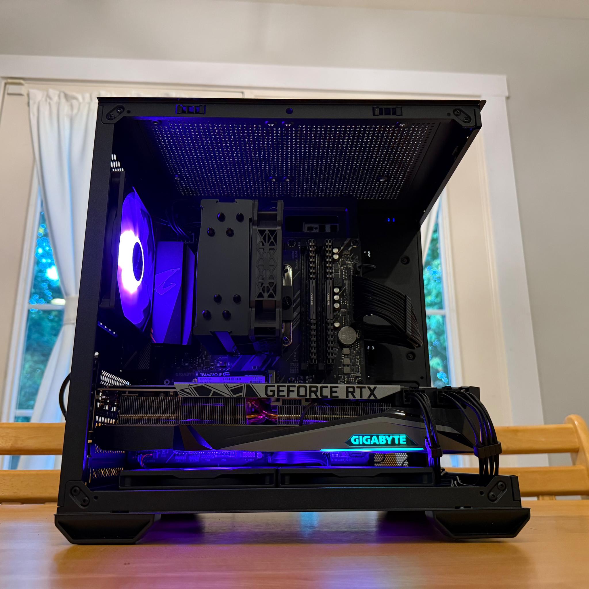 🖤😩| RTX 3080, Ryzen 5 5600, 32gb Ram, 1tb SSD WiFi Equipped ARGB Gaming PC