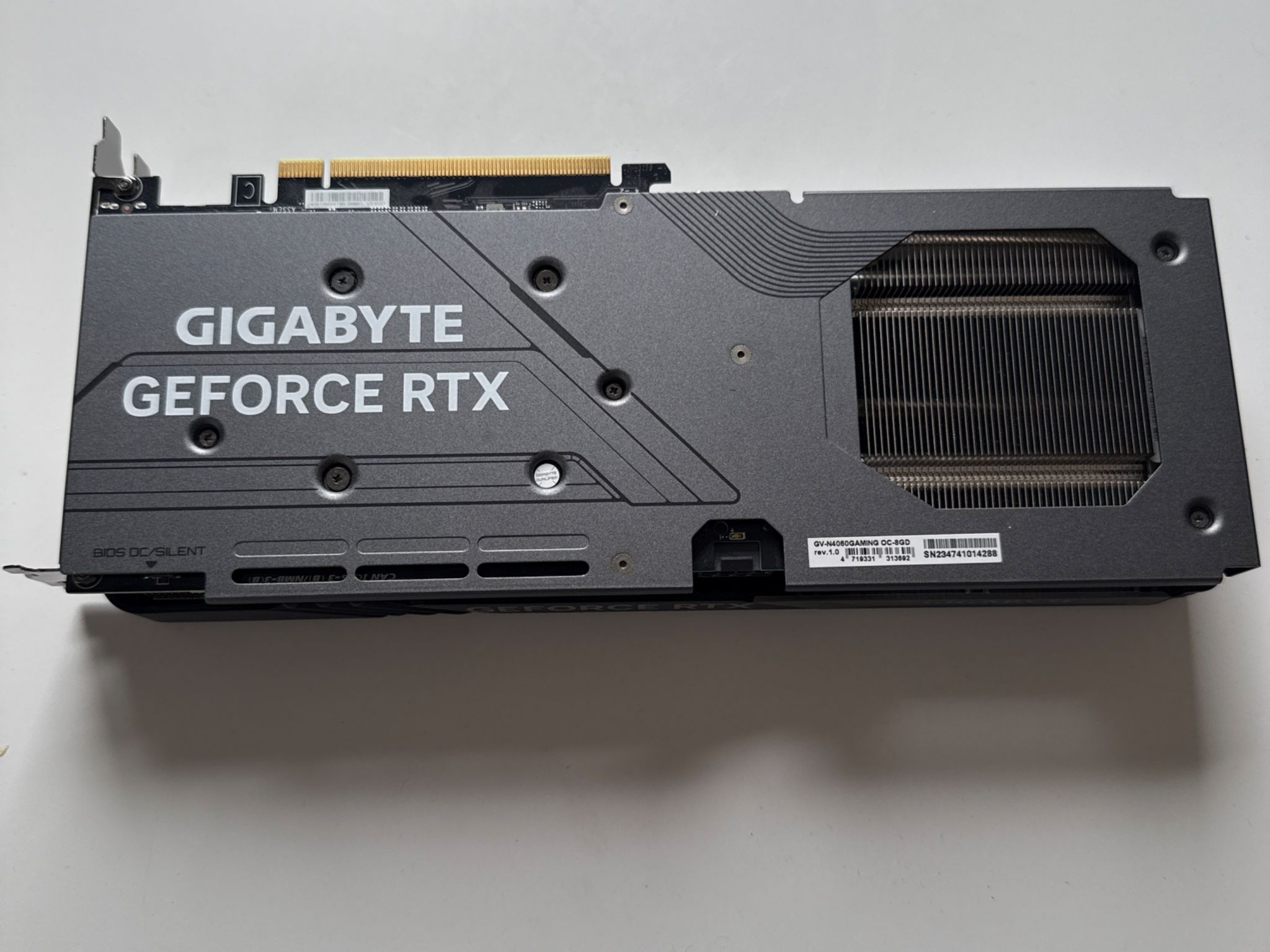 Rtx 4060 OC good condition 180$