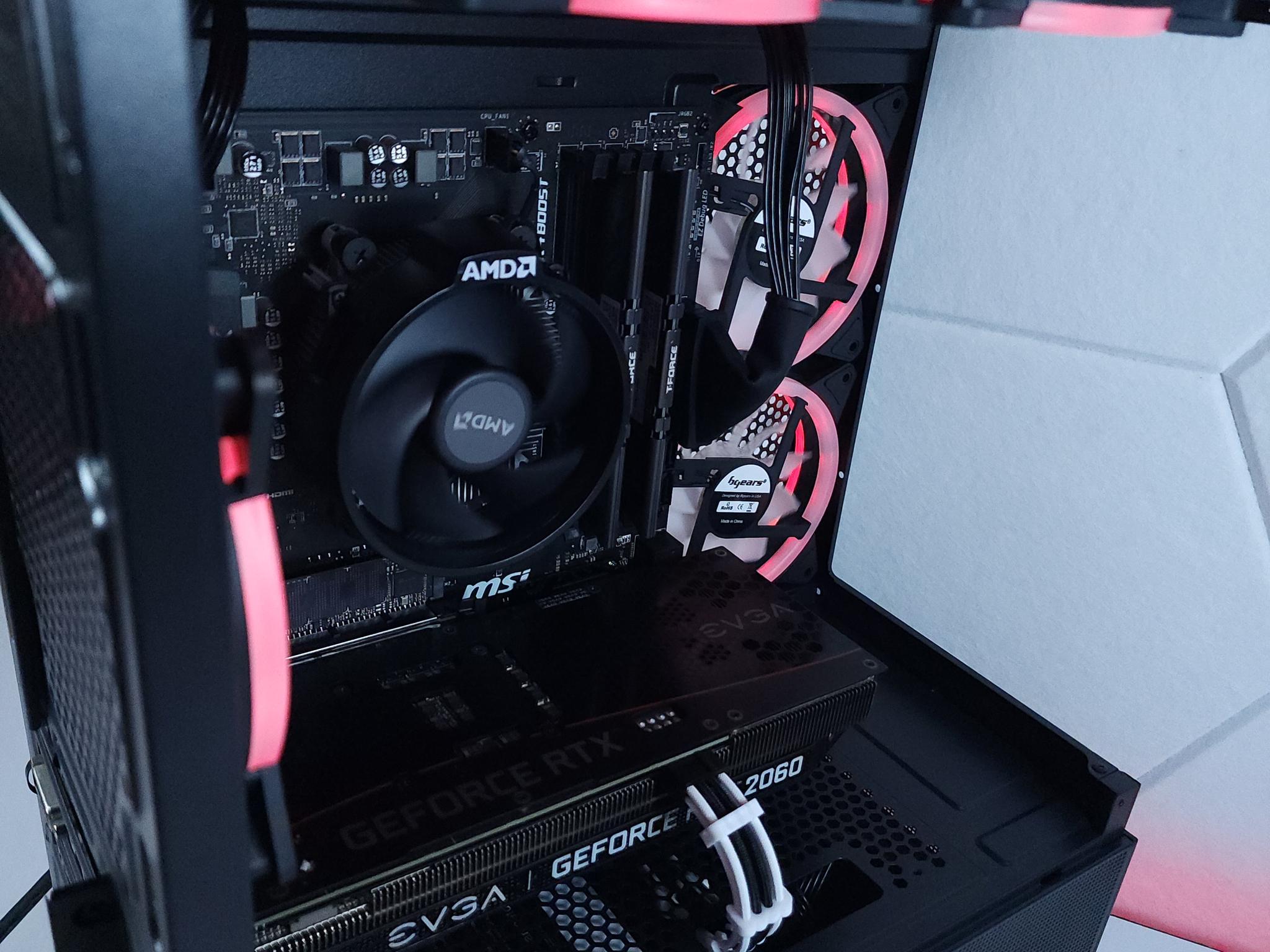 ❤️RTX 2060 12G || Ryzen 5 5500 || 16GB 3200MHz || 1TB M.2 SSD || 1080p Gaming Computer