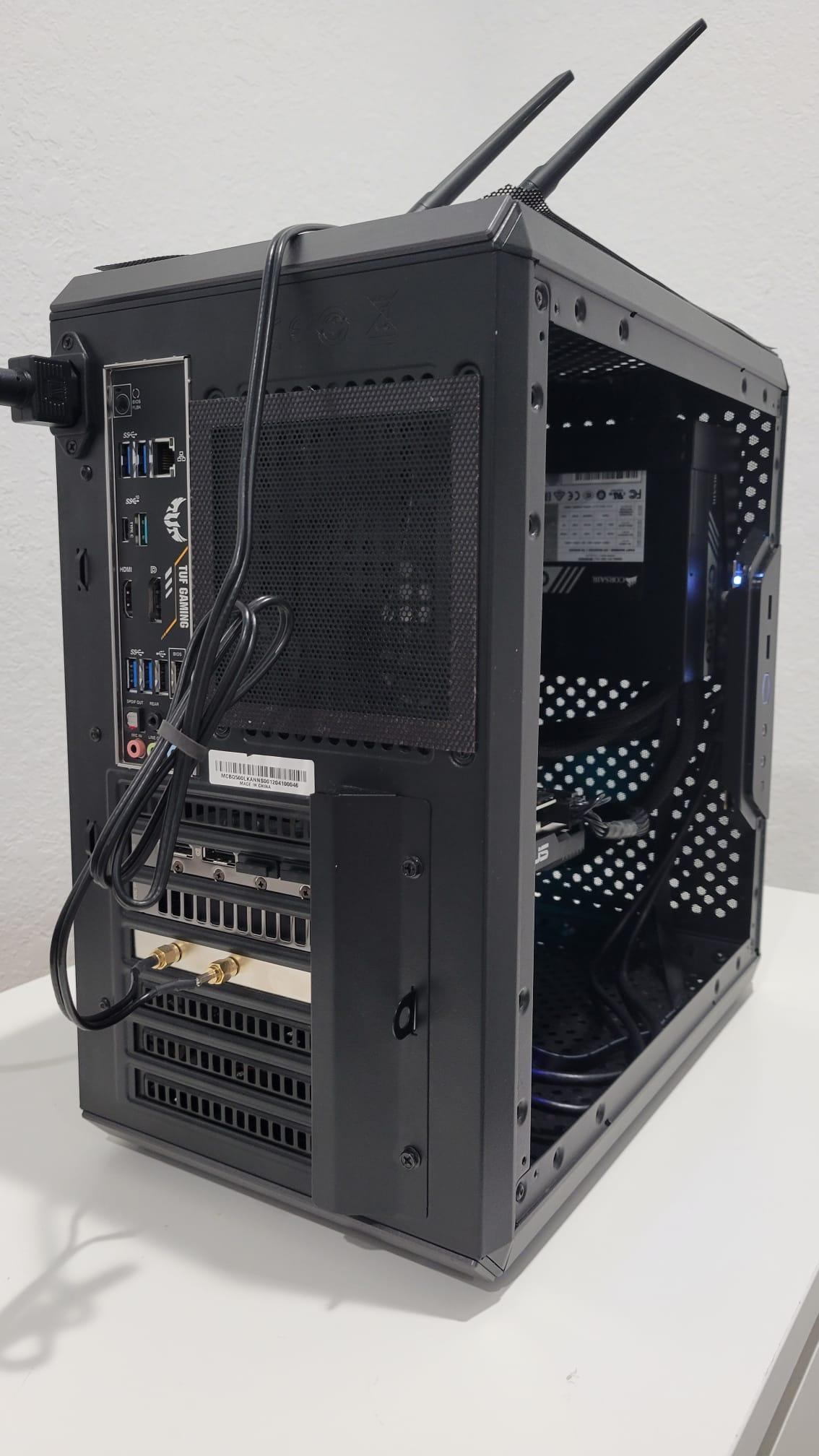 Prebuilt AMD Ryzen 5 5500 / RTX 3060 Gaming PC – 16GB RAM, 500GB NVMe, RGB Keyboard + Mouse