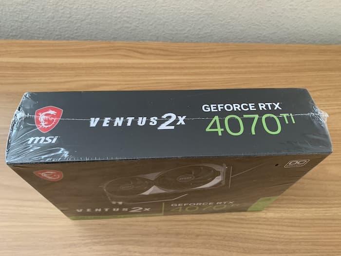 MSI GeForce RTX 4070 Ti VENTUS 2X 12G OC