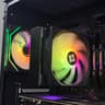 🖤♠️ 1440p Black Gaming PC ♠️🖤 RTX 3070 | Ryzen 5 5500 | 16gb RAM | 500gb NVME SSD | Wifi + BT