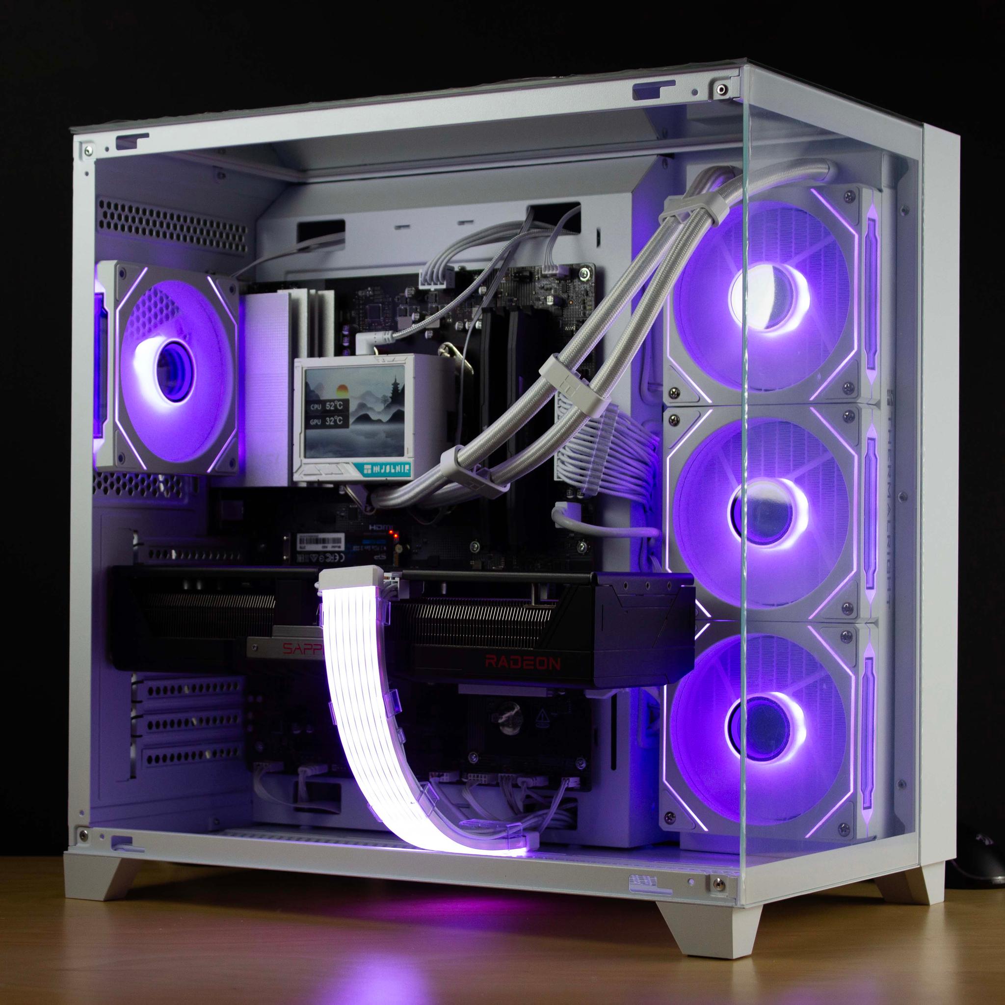 🧊⚡🗡️Blizzard V3 - 4K Gaming PC | RX 9070 XT 16GB, Ryzen 7 7800X3D, 32GB RAM, 2TB NVMe SSD | 🧊⚡🗡