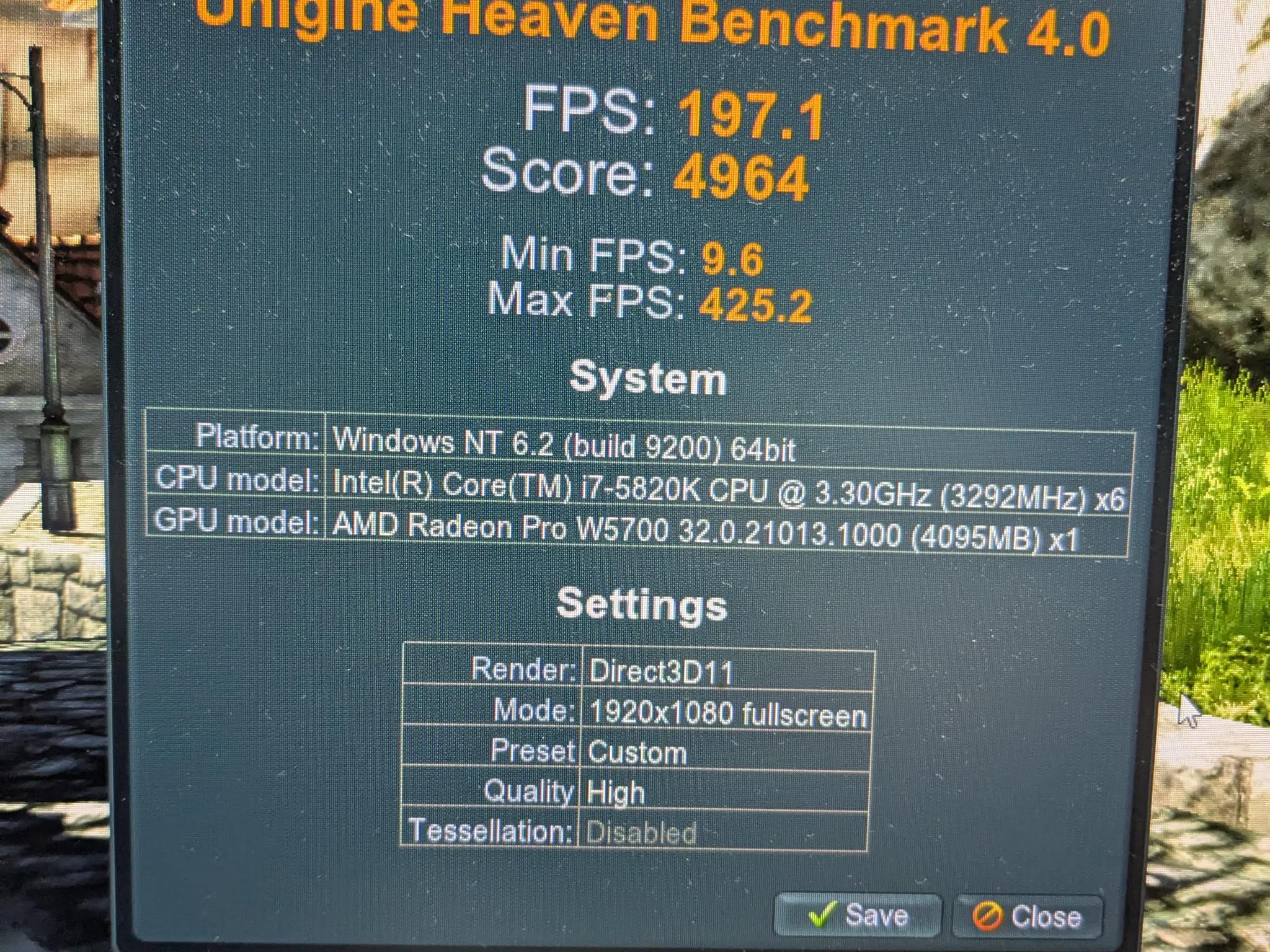 160 FPS Fortnite | 180 Day Warranty | 6 core i7 CPU, 32GB RAM, 8GB AMD W5700, Win11, WiFi