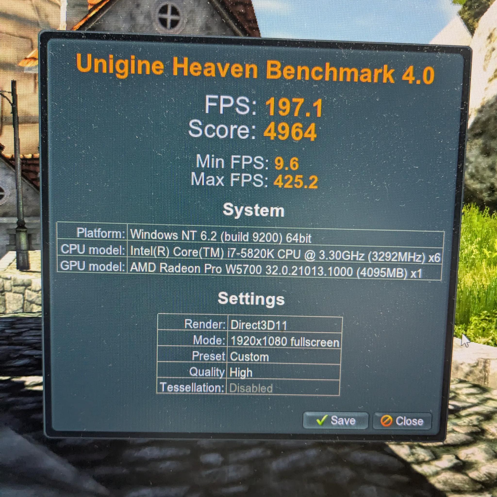 160 FPS Fortnite | 180 Day Warranty | 6 core i7 CPU, 32GB RAM, 8GB AMD W5700, Win11, WiFi