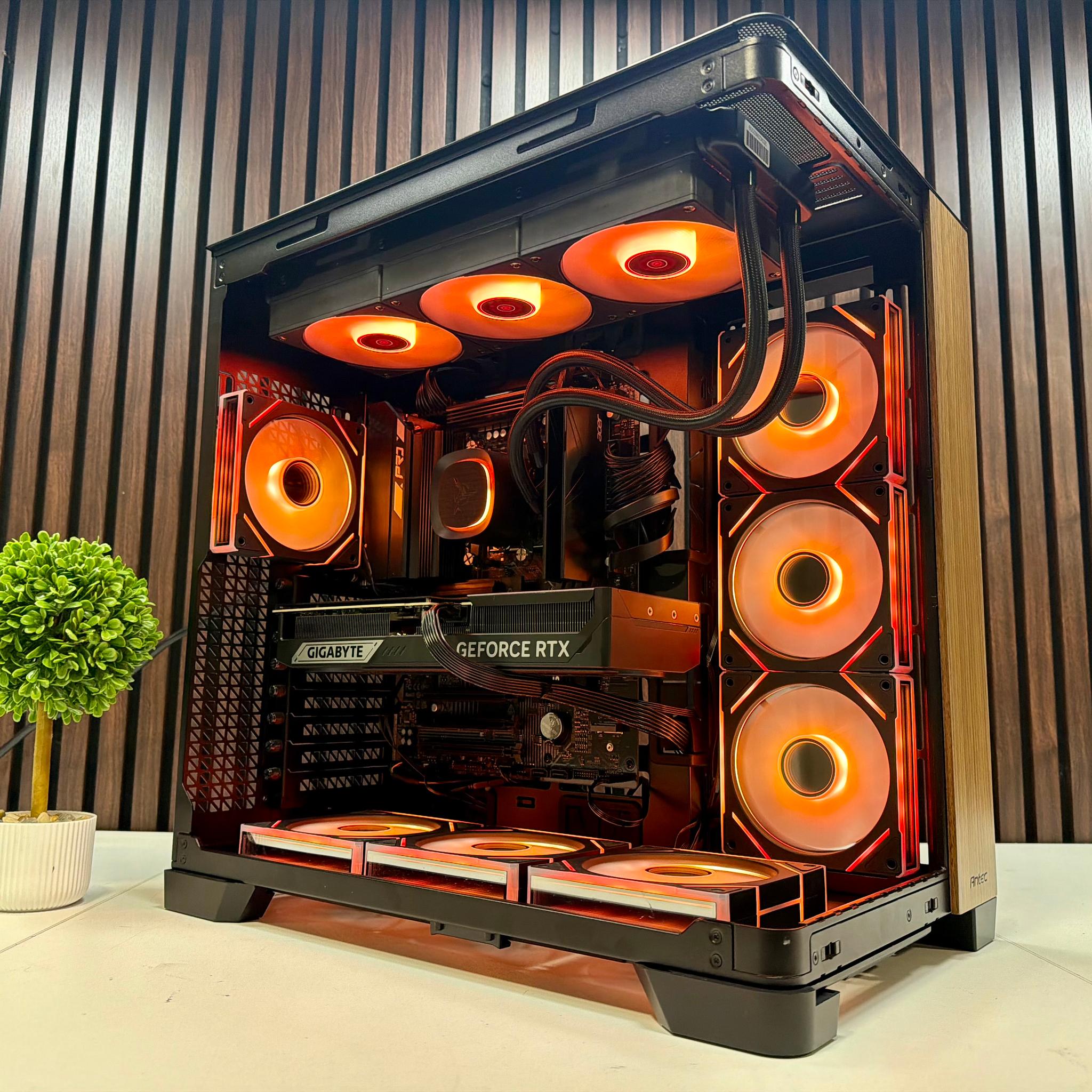 RTX 5070 TI | Ryzen 9800X3D | 32GB DDR5 CL 30 | 2TB M.2 | 1200 Watt Gold PSU | AIO