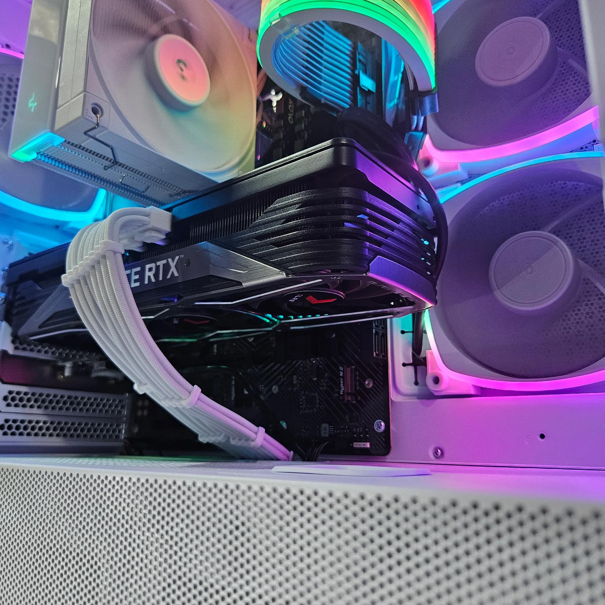 🤍White 1440p Gaming PC |RTX 3070| i5 12600kf| |1TB M.2|