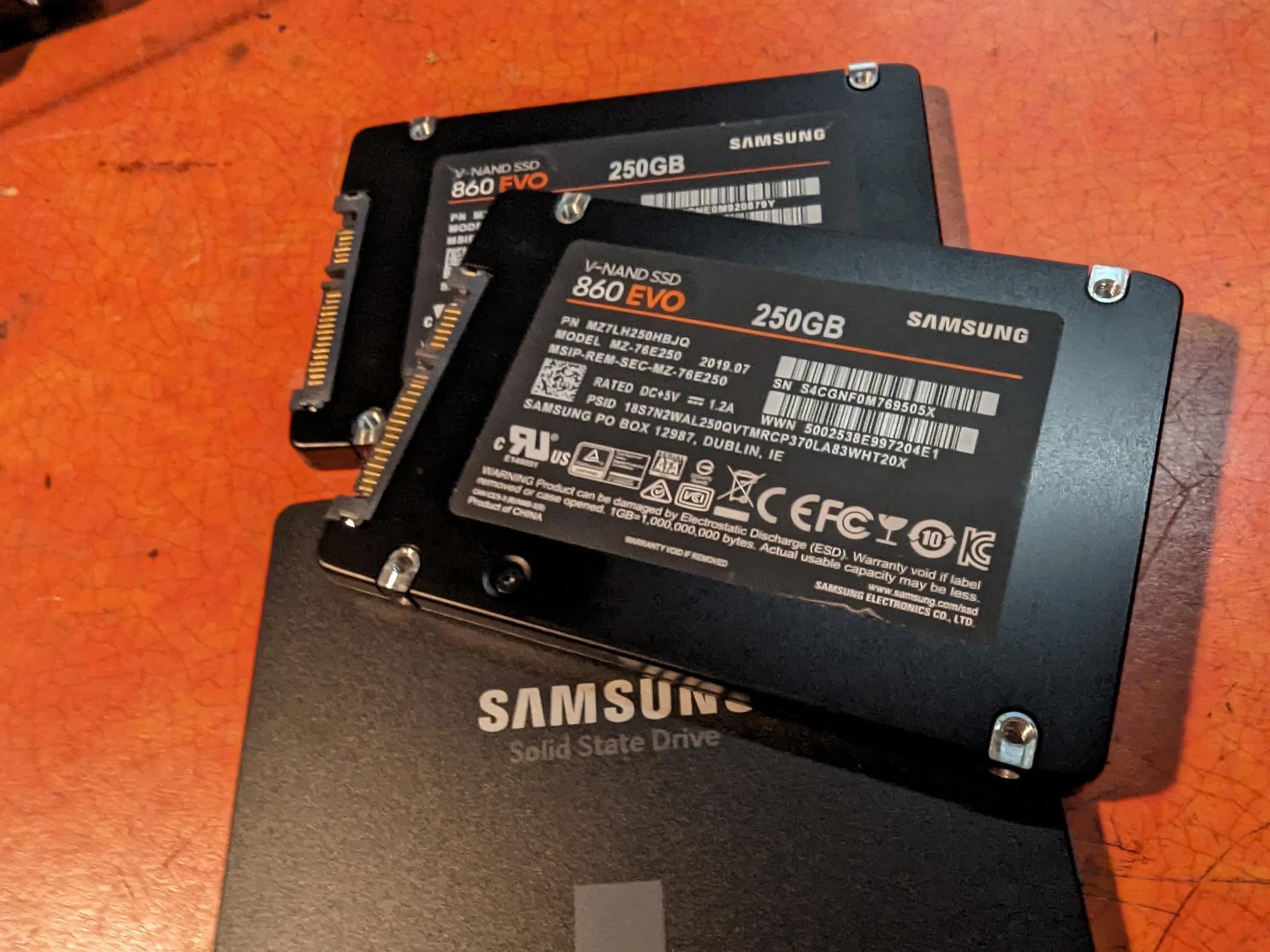 Samsung Evo 250gb 12 pack