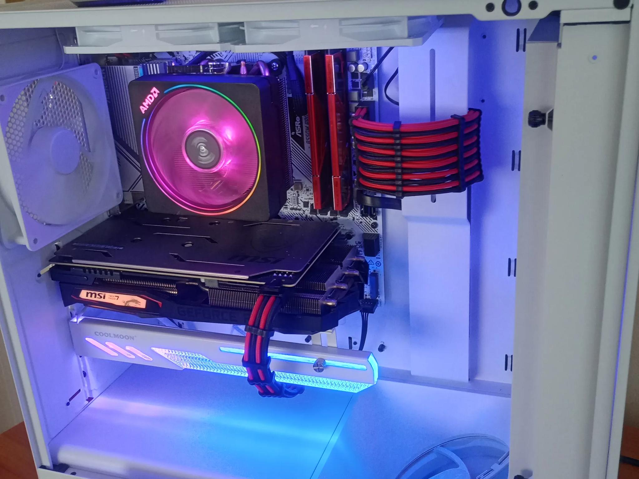 Newly Built 1080p gaming desktop w/Ryzen 5 3600/ RTX 2060 Super w/ 8GB VRAM