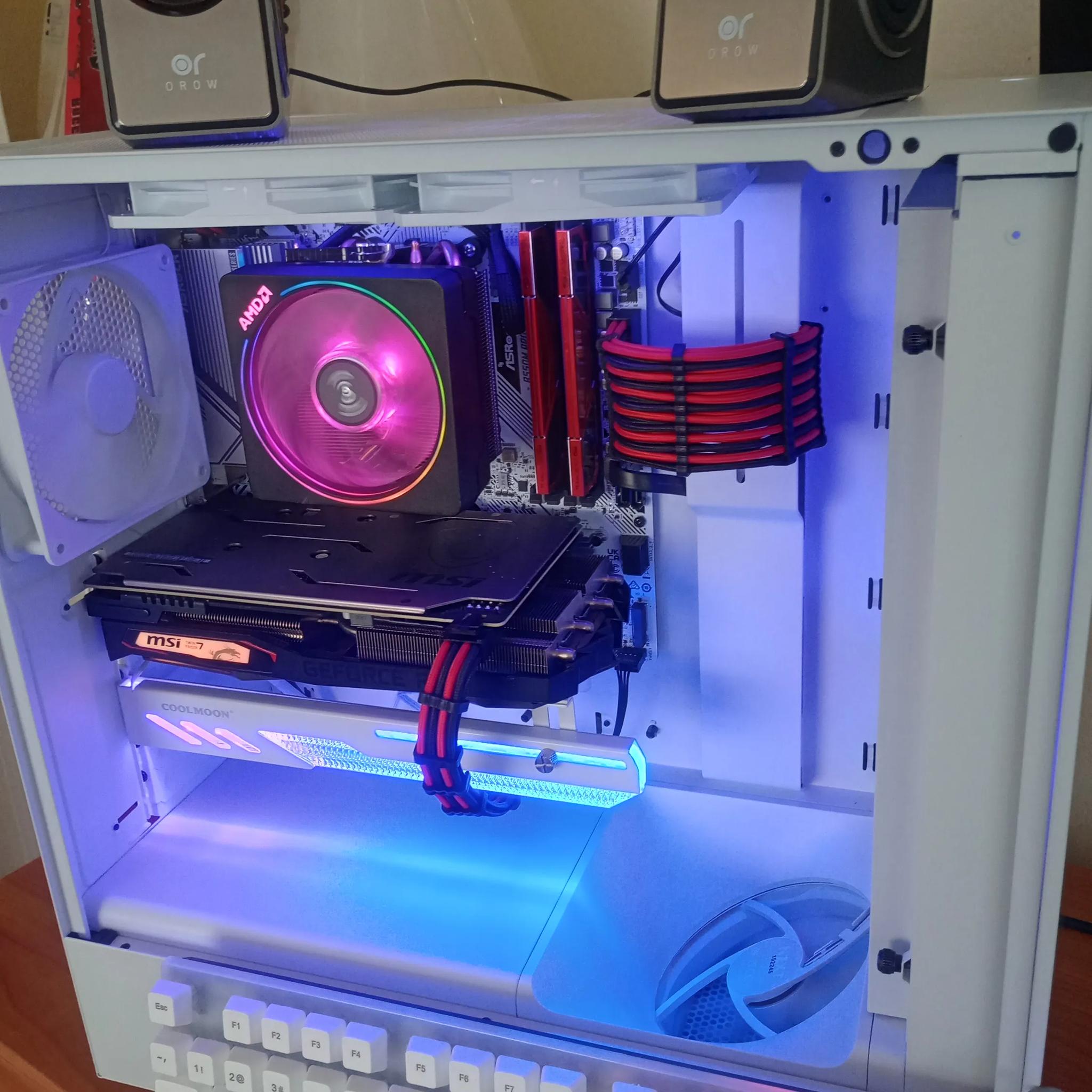 Newly Built 1080p gaming desktop w/Ryzen 5 3600/ RTX 2060 Super w/ 8GB VRAM