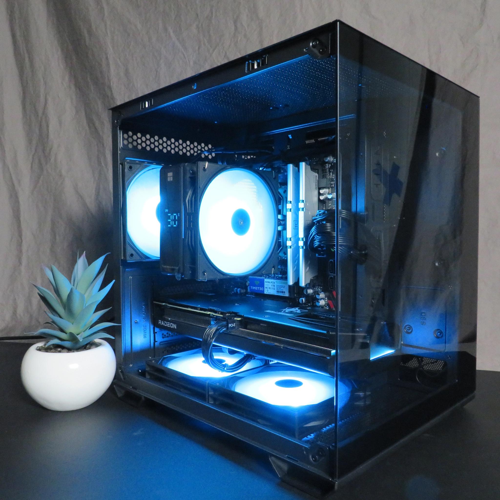 All New Parts! Ryzen 5 5500 + RX 9060 XT (8GB) + 32 GB RAM + 1 TB NVME