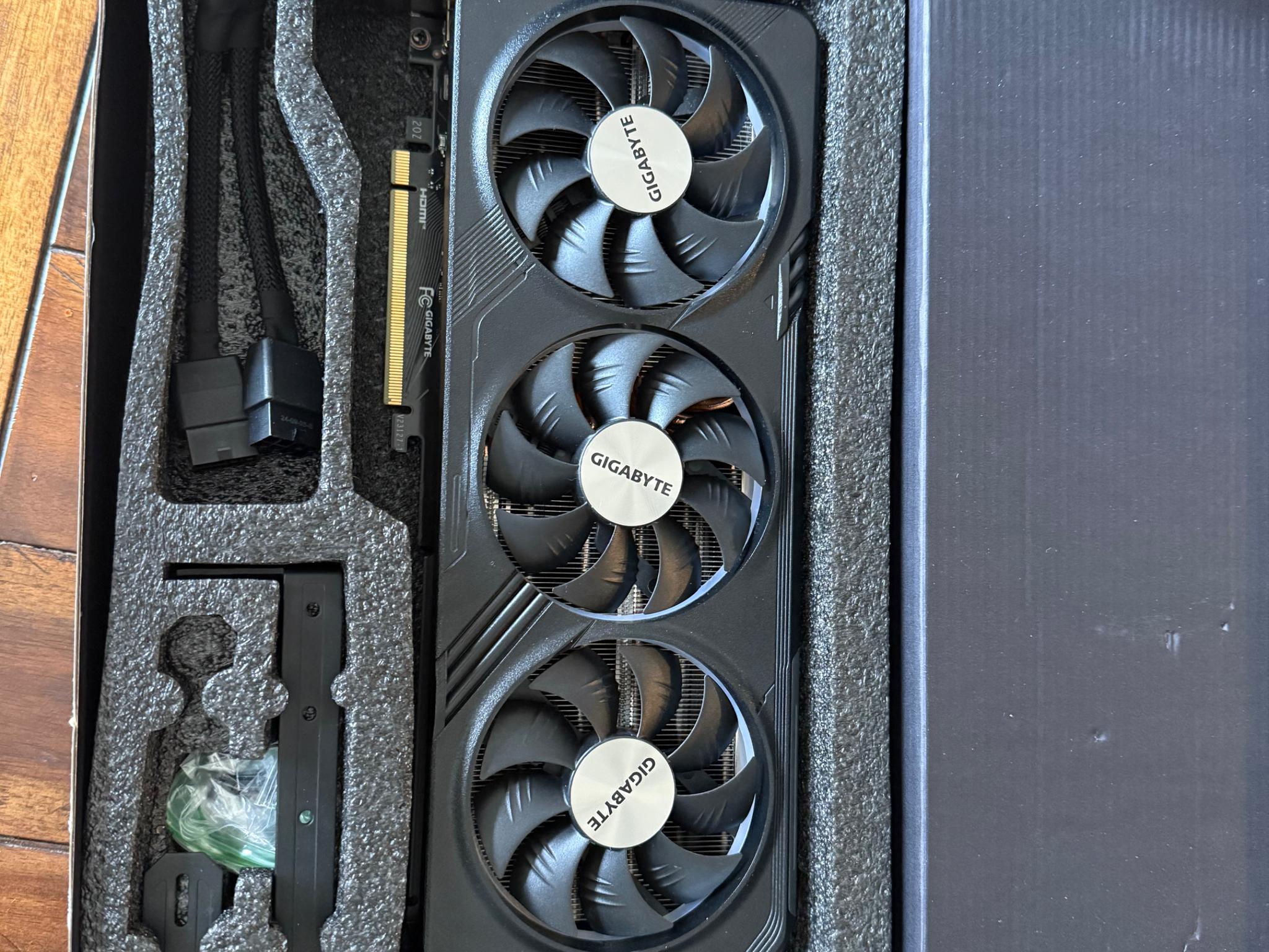 The GIGABYTE GeForce RTX 4070 Ti SUPER Gaming OC
