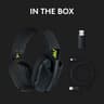 Logitech G435 LIGHTSPEED Wireless Bluetooth Gaming Headset - Black/Yellow - New