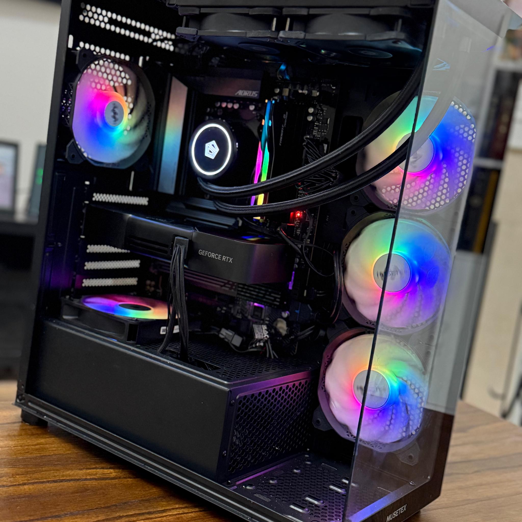 GeForce RTX 5070, AMD Ryzen 9 7950X3D